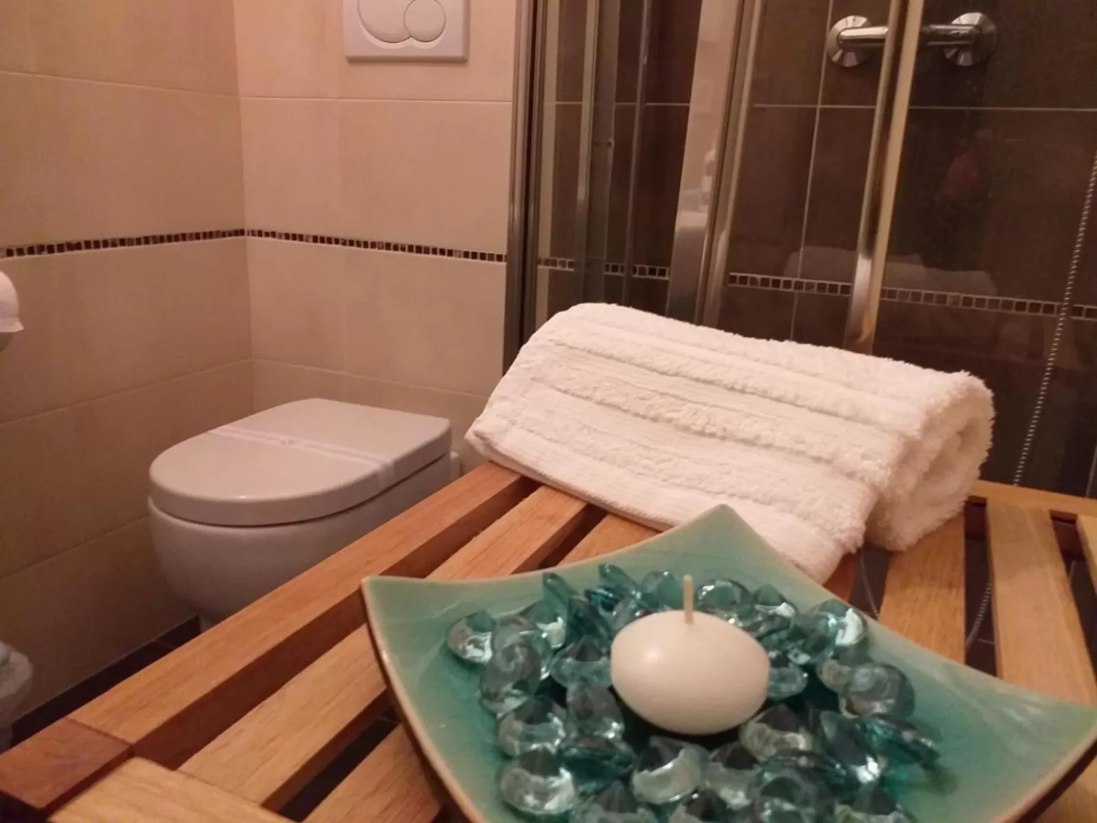 Bathroom in Acchiappasogni Rooms