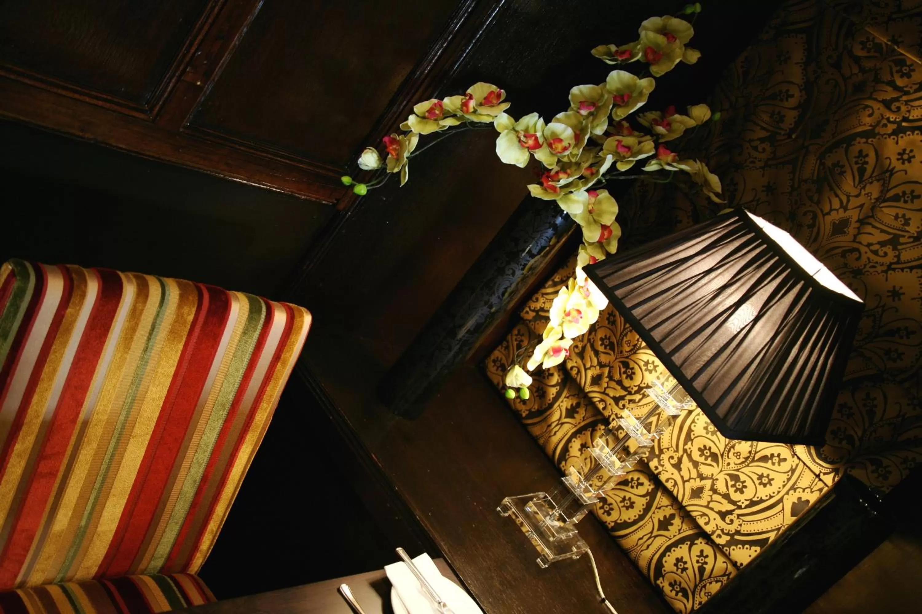 Decorative detail in The Cock and Bull