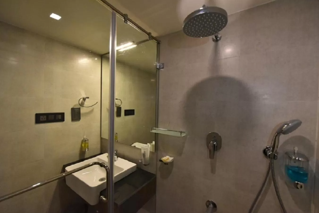 Shower in Vivid A Boutique Hotel