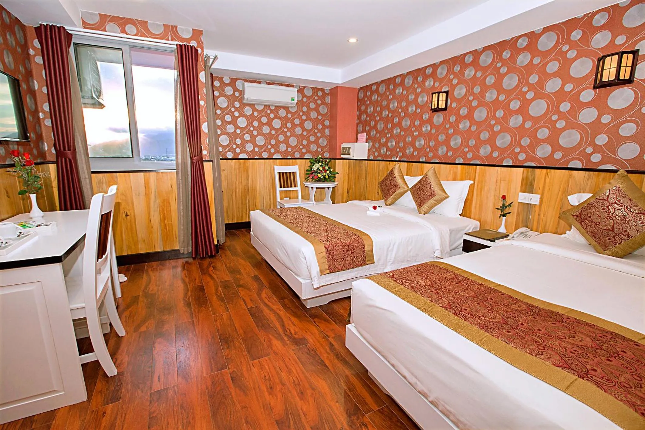 Bed in Golden Rain 2 Hotel Nha Trang Beach