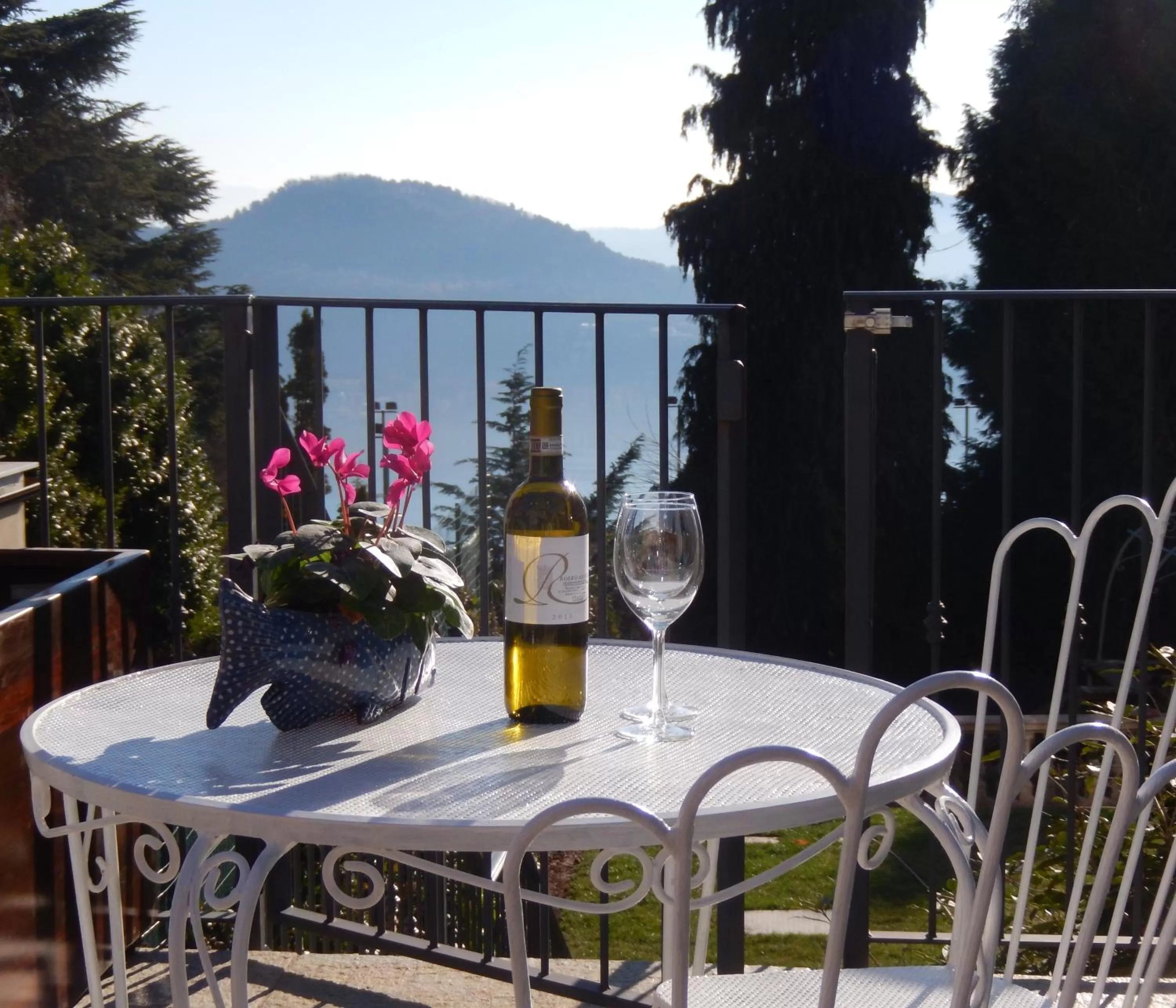 Balcony/Terrace in White Lilac Romantic B&B - Adults only