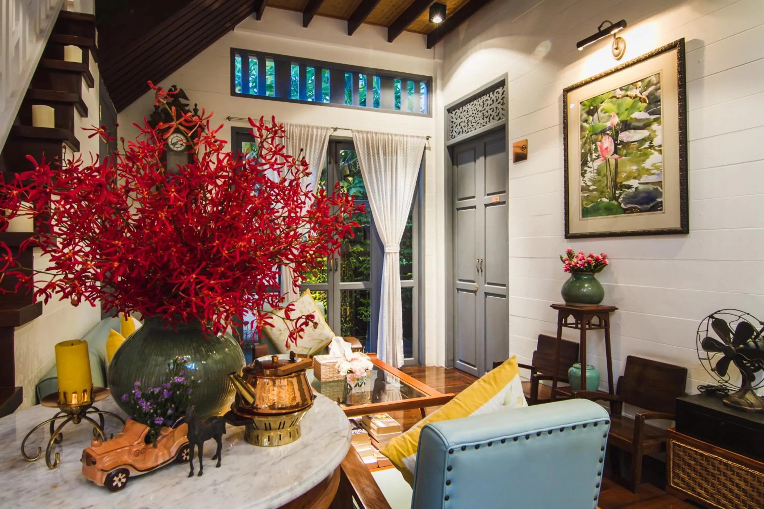 Living room in Baan Noppawong