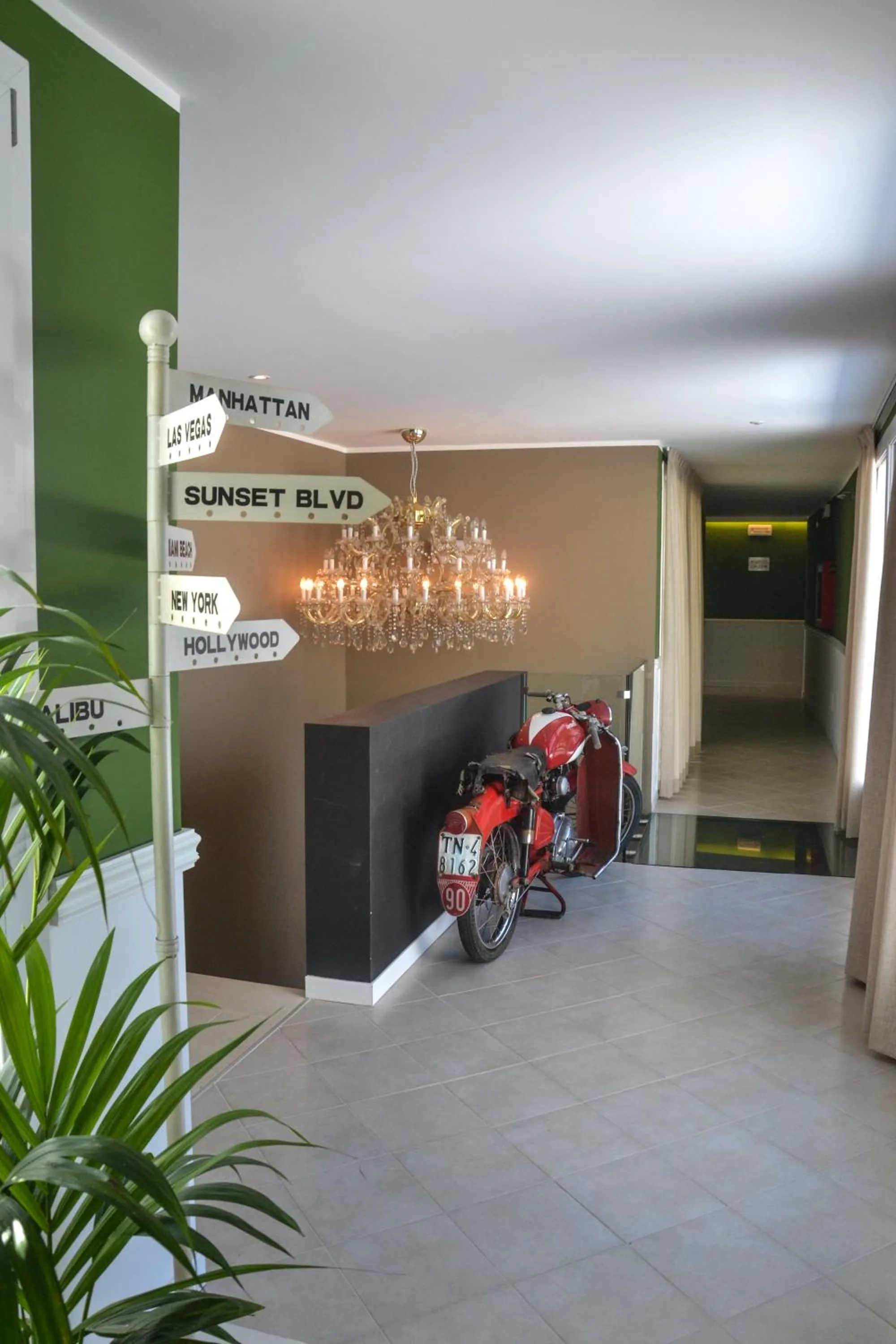 Decorative detail in Hotel Maximilian