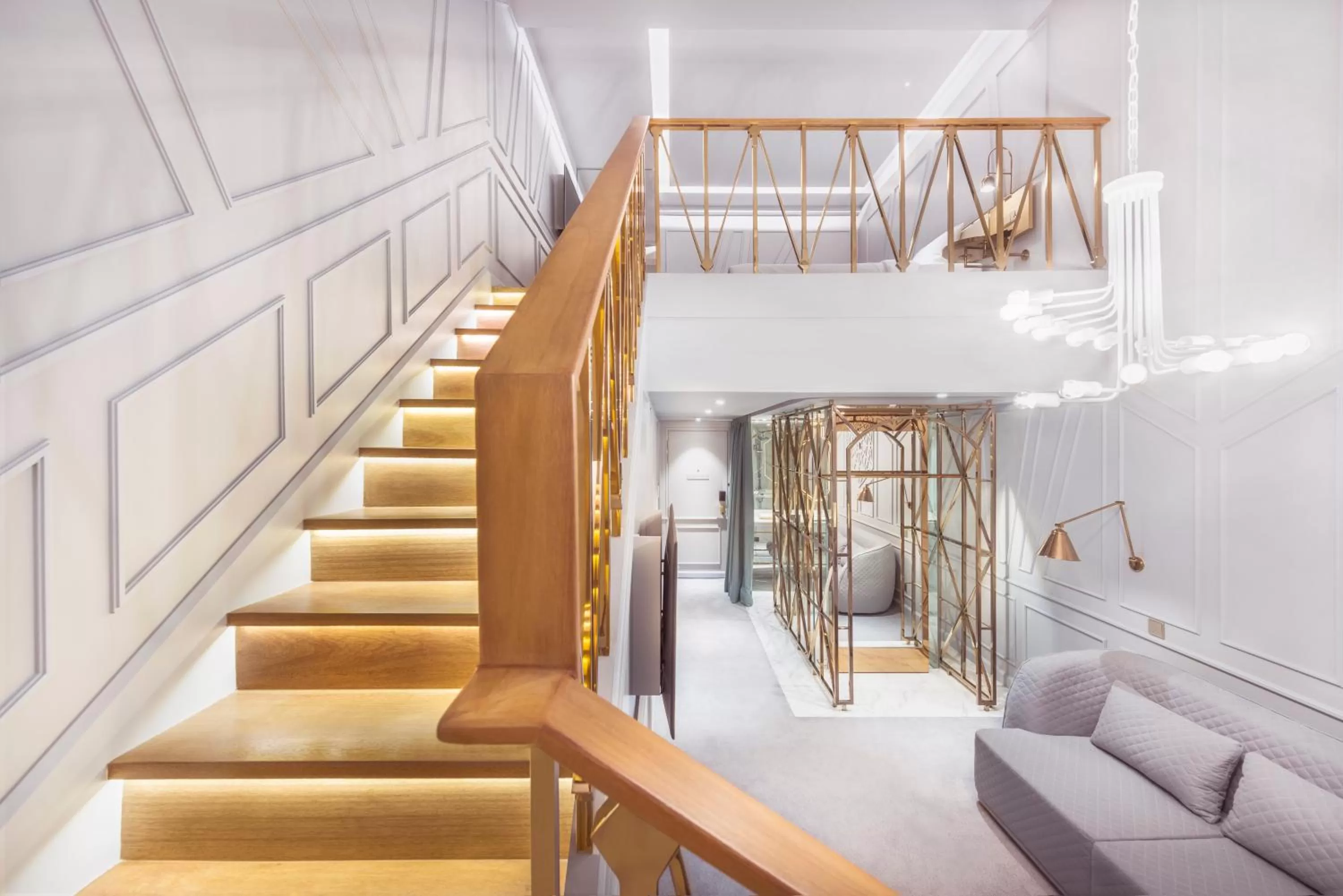 bunk bed in The Prestige Hotel Penang, a Member of Design Hotels