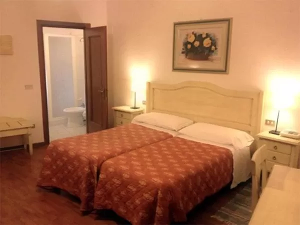 Bed in Hotel Umbria