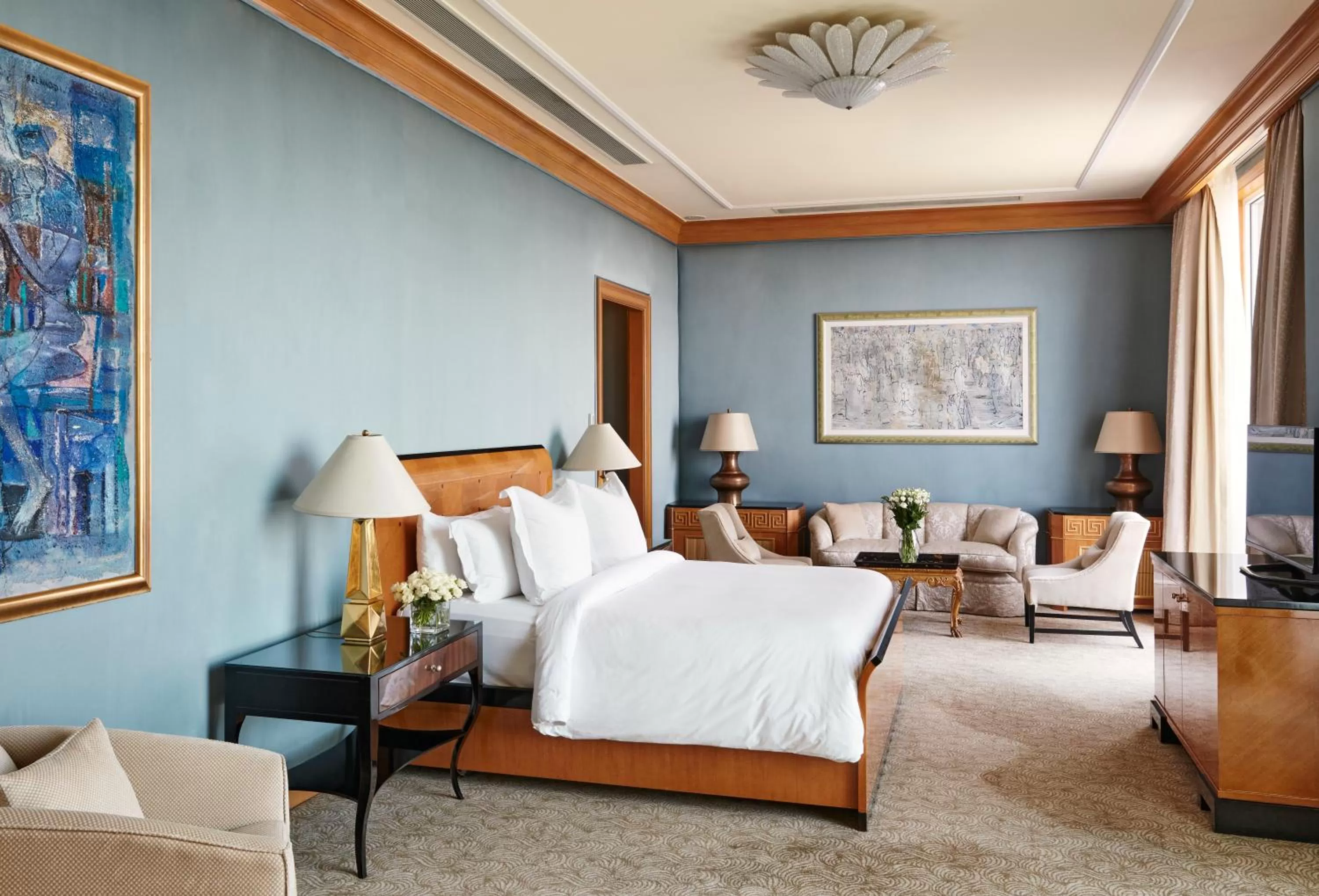 Bedroom in Four Seasons Hotel Cairo at Nile Plaza