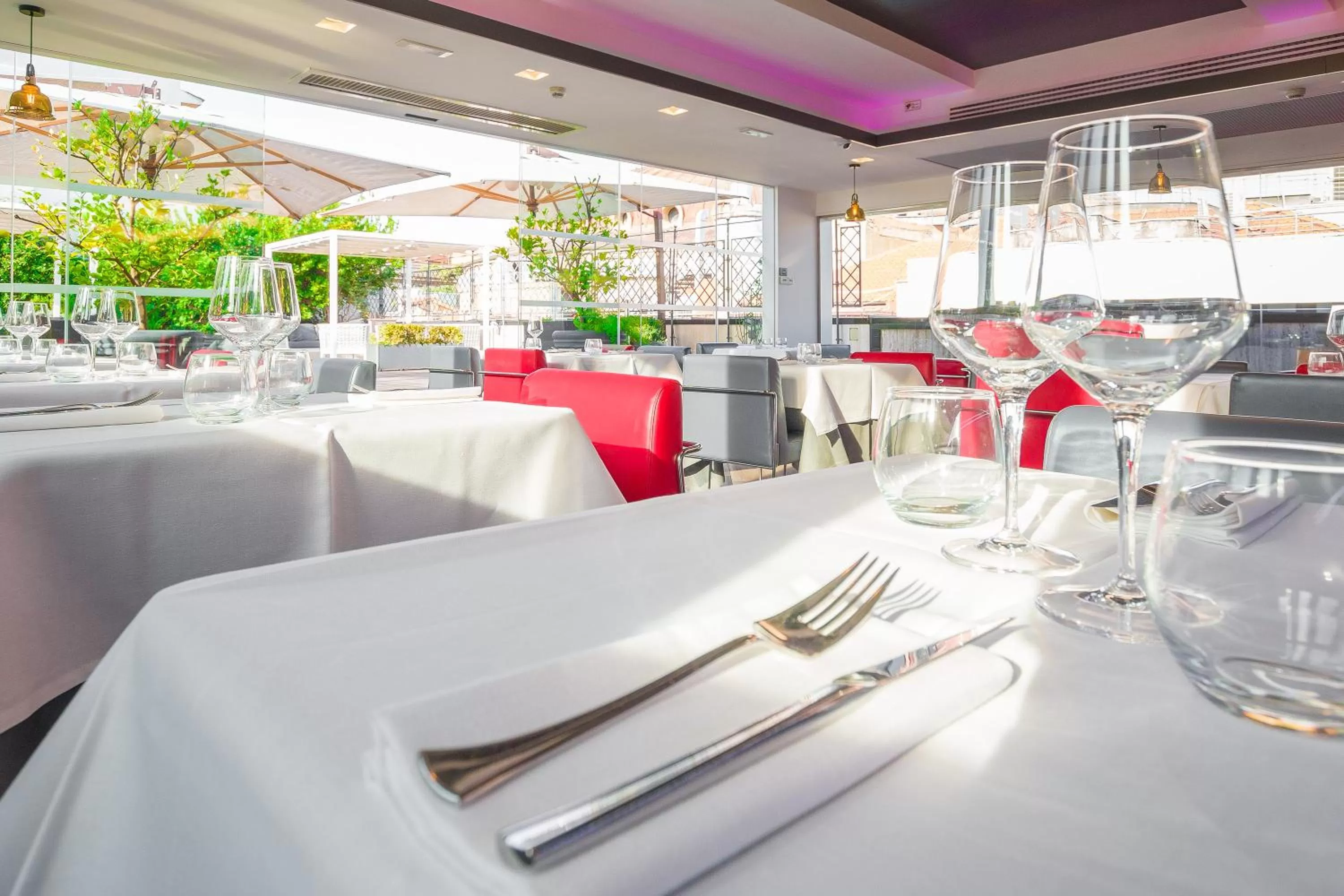 Restaurant/places to eat in iQ Hotel Roma