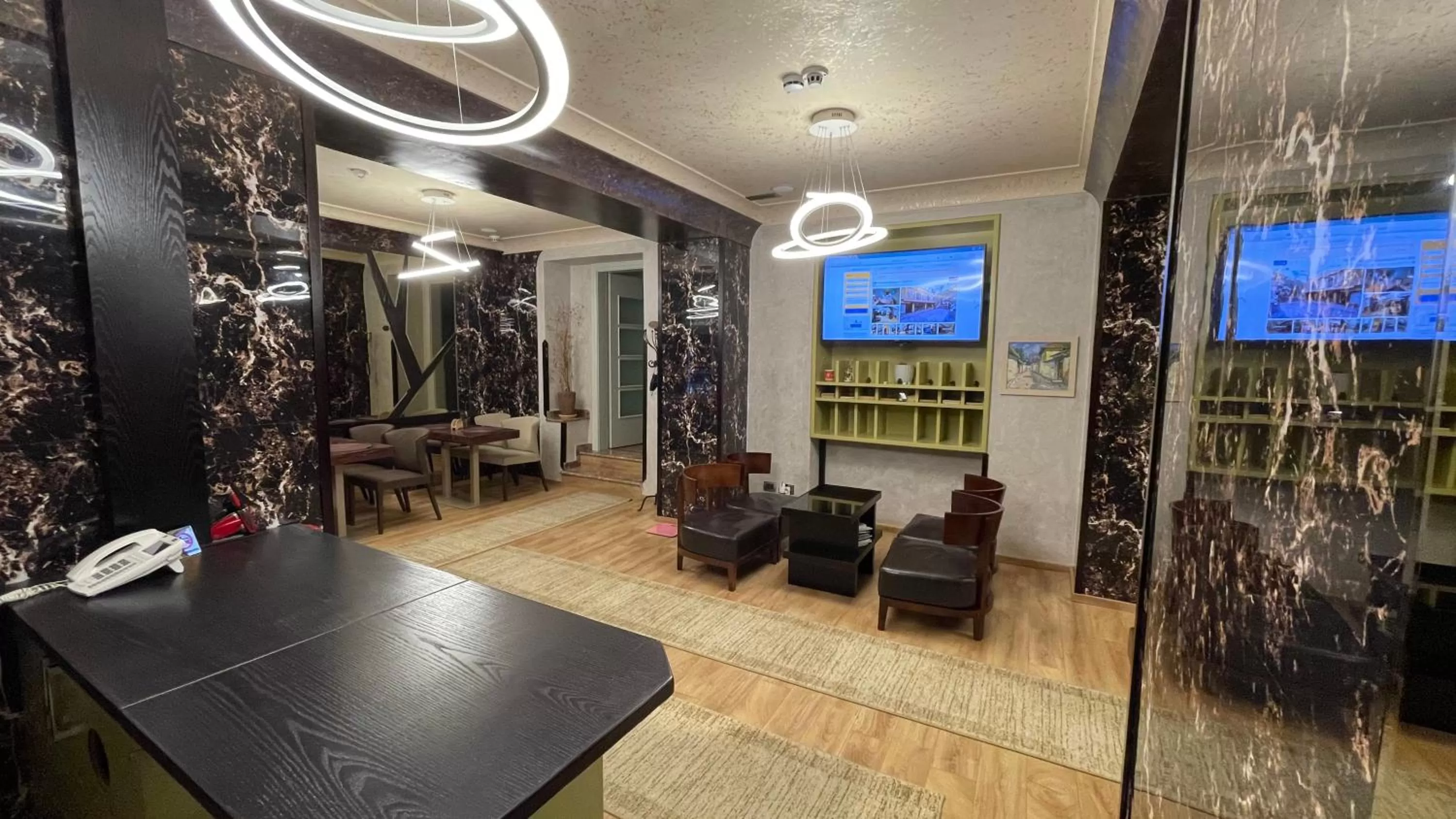 Lobby or reception in La Voglia Hotel Boutique