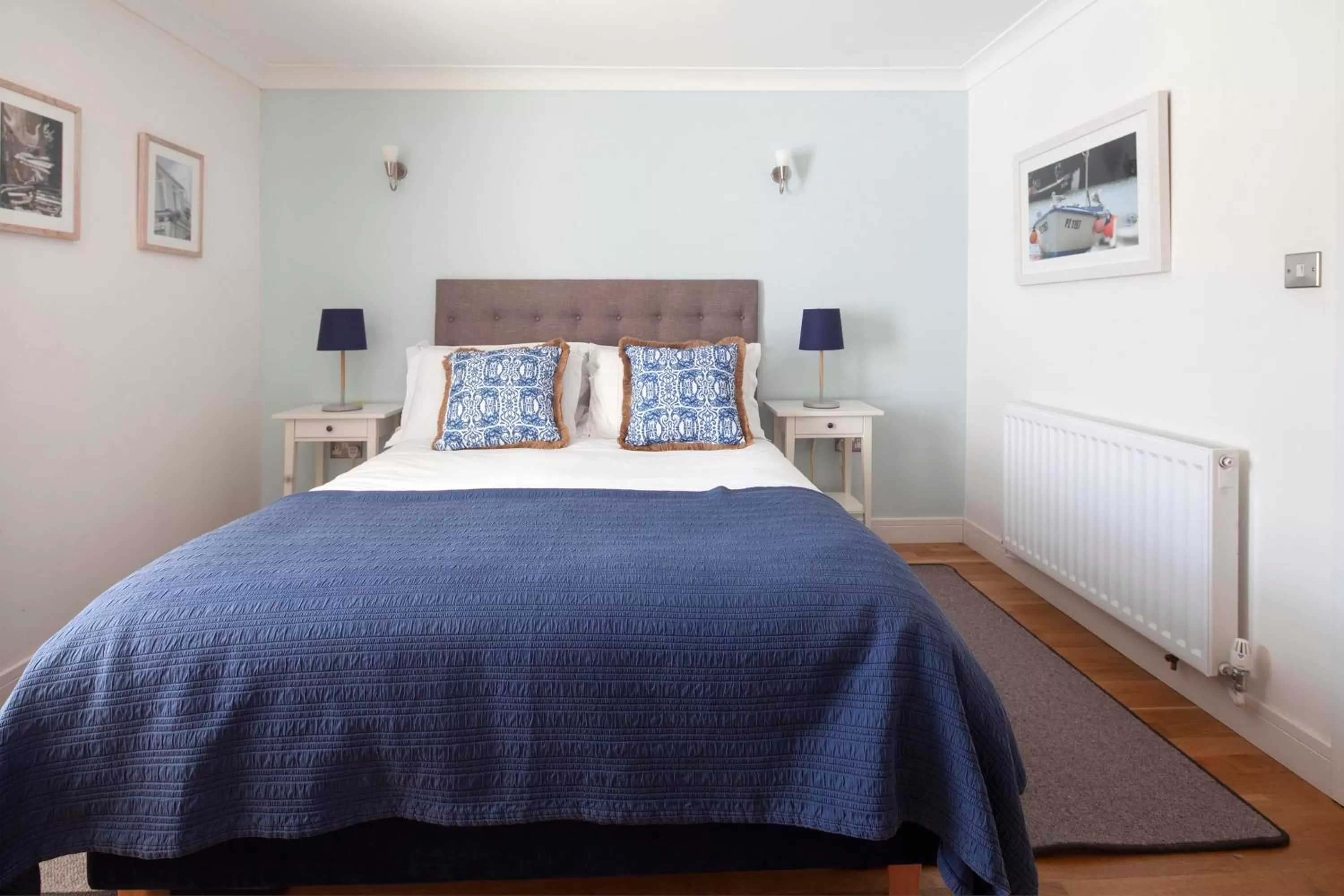 Bed in The Artist Loft, Ensuite Guest Rooms, Porthleven