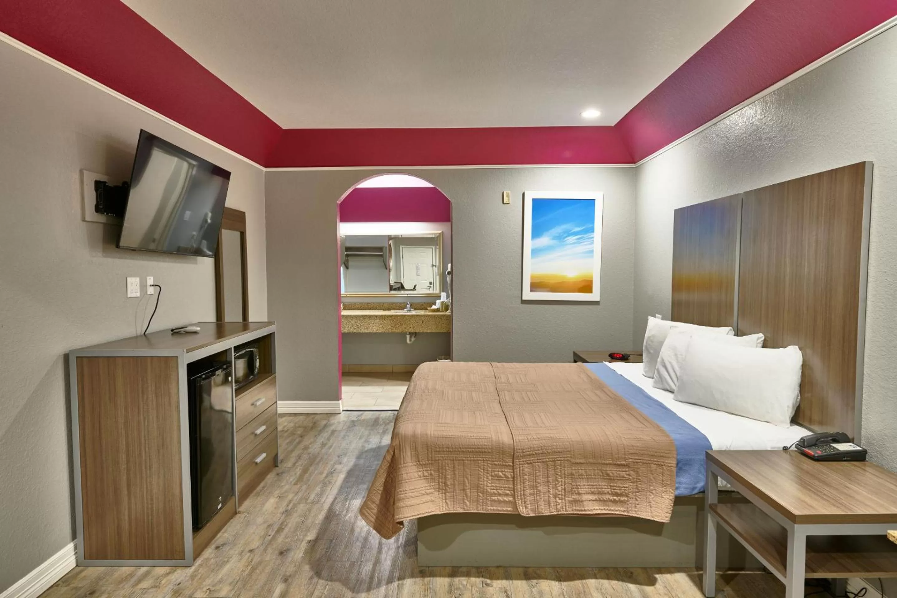 Bedroom, Bed in Hotel Bliss Kemah