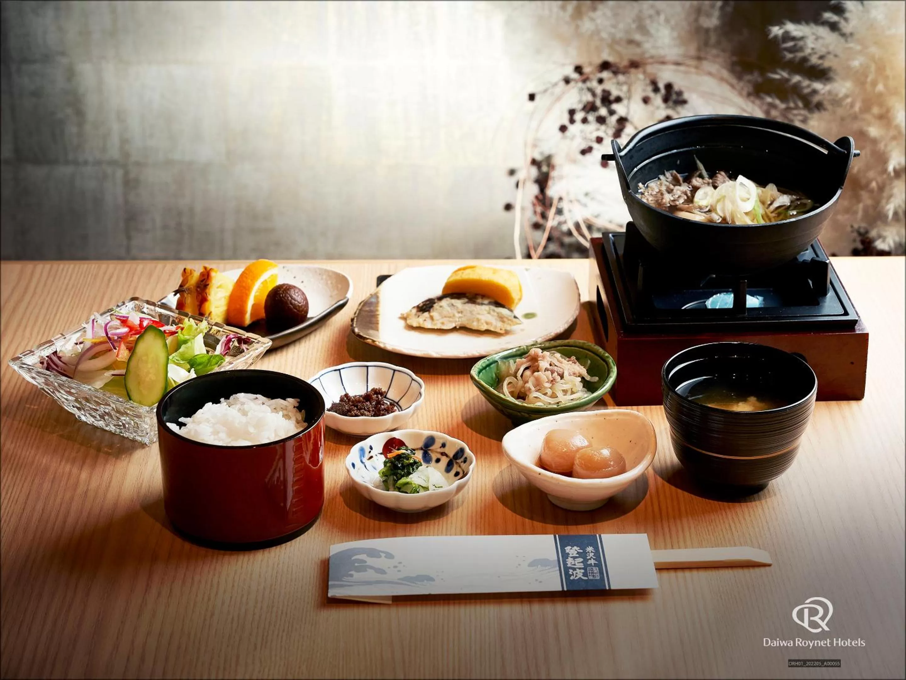 Breakfast in Daiwa Roynet Hotel Yamagata Ekimae