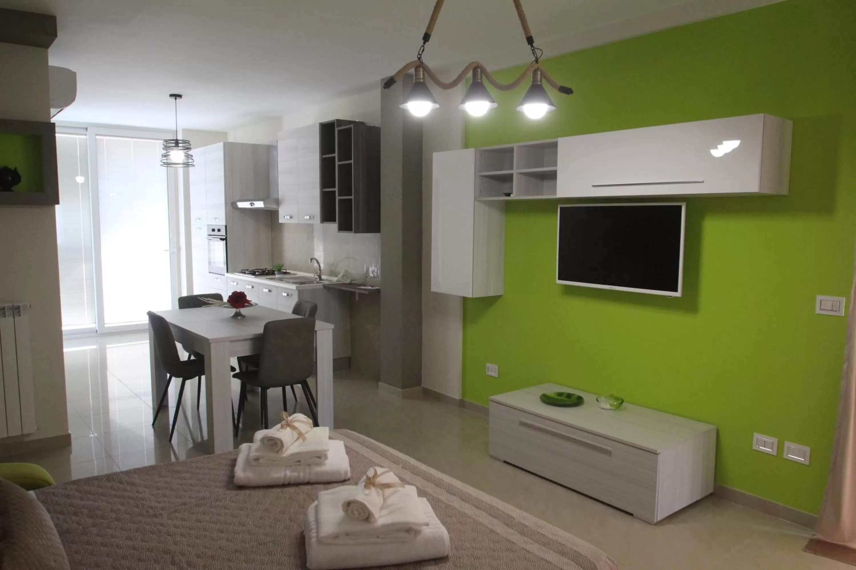 Living room in B&B Elles con parcheggio interno