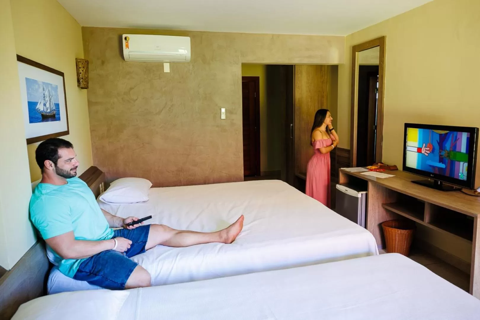 Bed in Carnaubinha Praia Resort