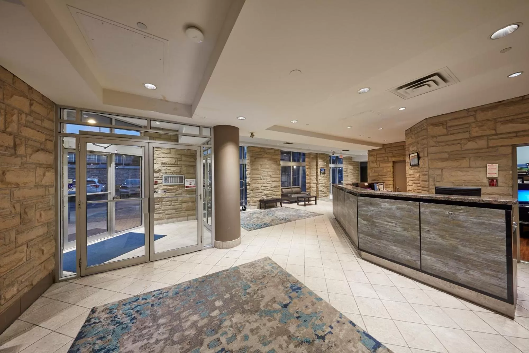 Lobby or reception in The Falls Hotel & Inn