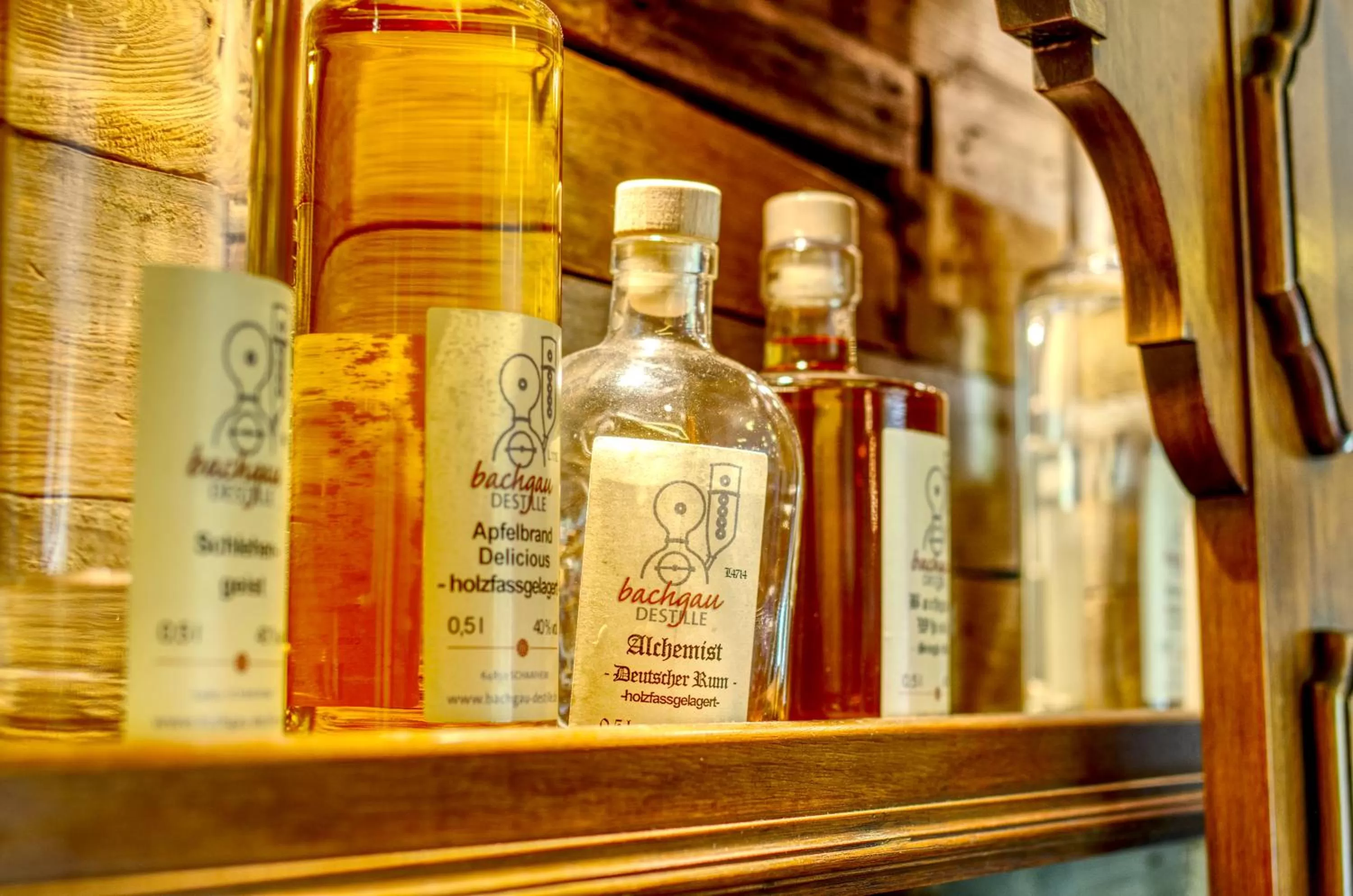 Alcoholic drinks in Hotel Jakob