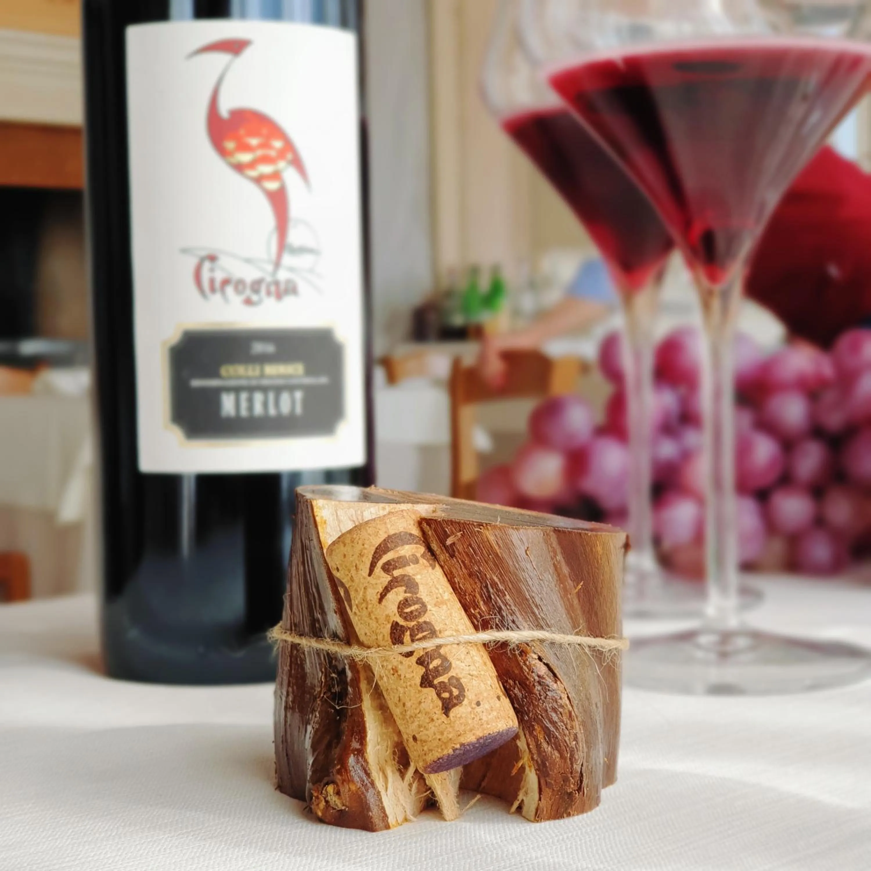 Decorative detail in Fracanzana Hotel