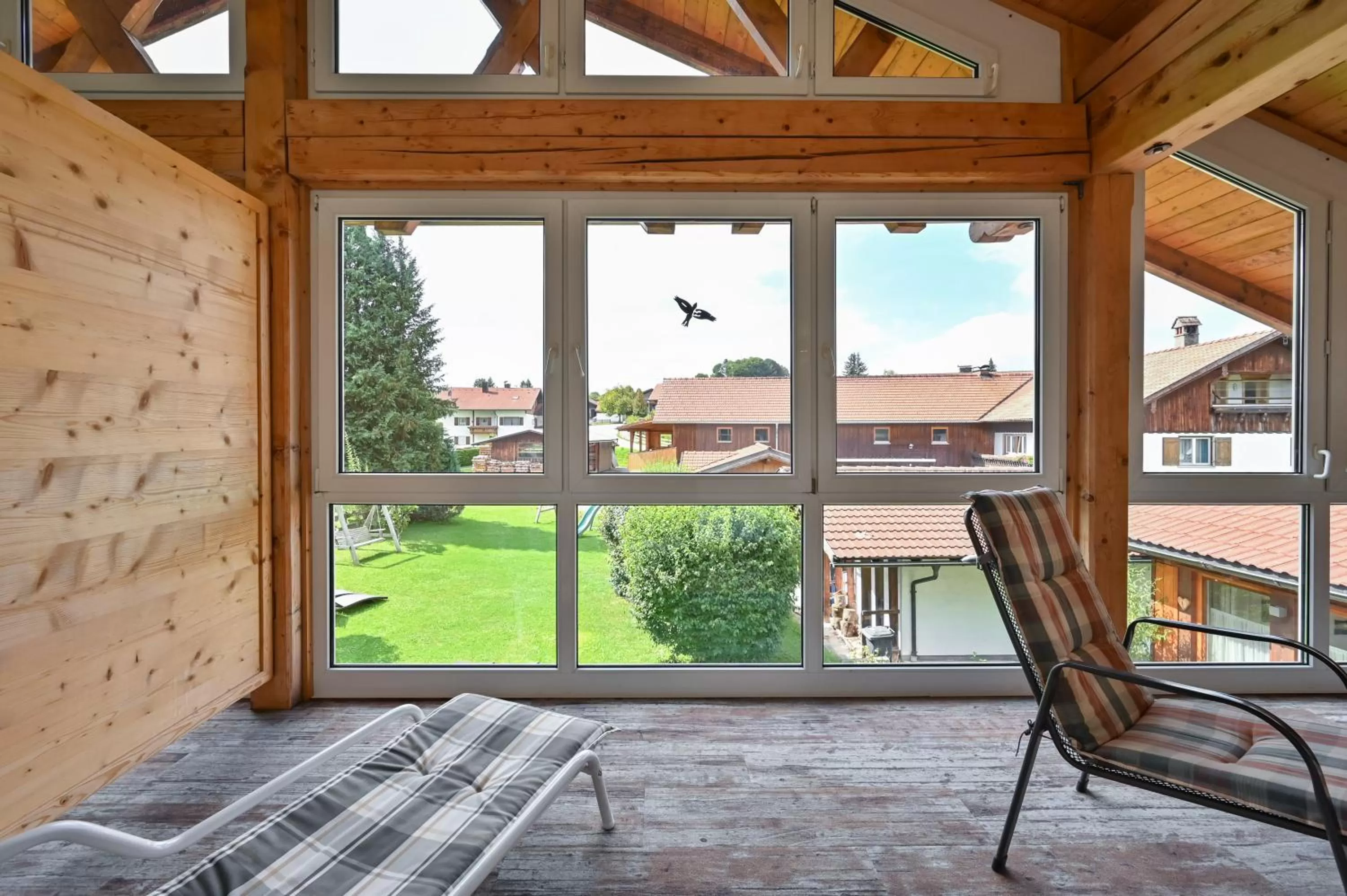 View (from property/room) in Landhaus Grobert