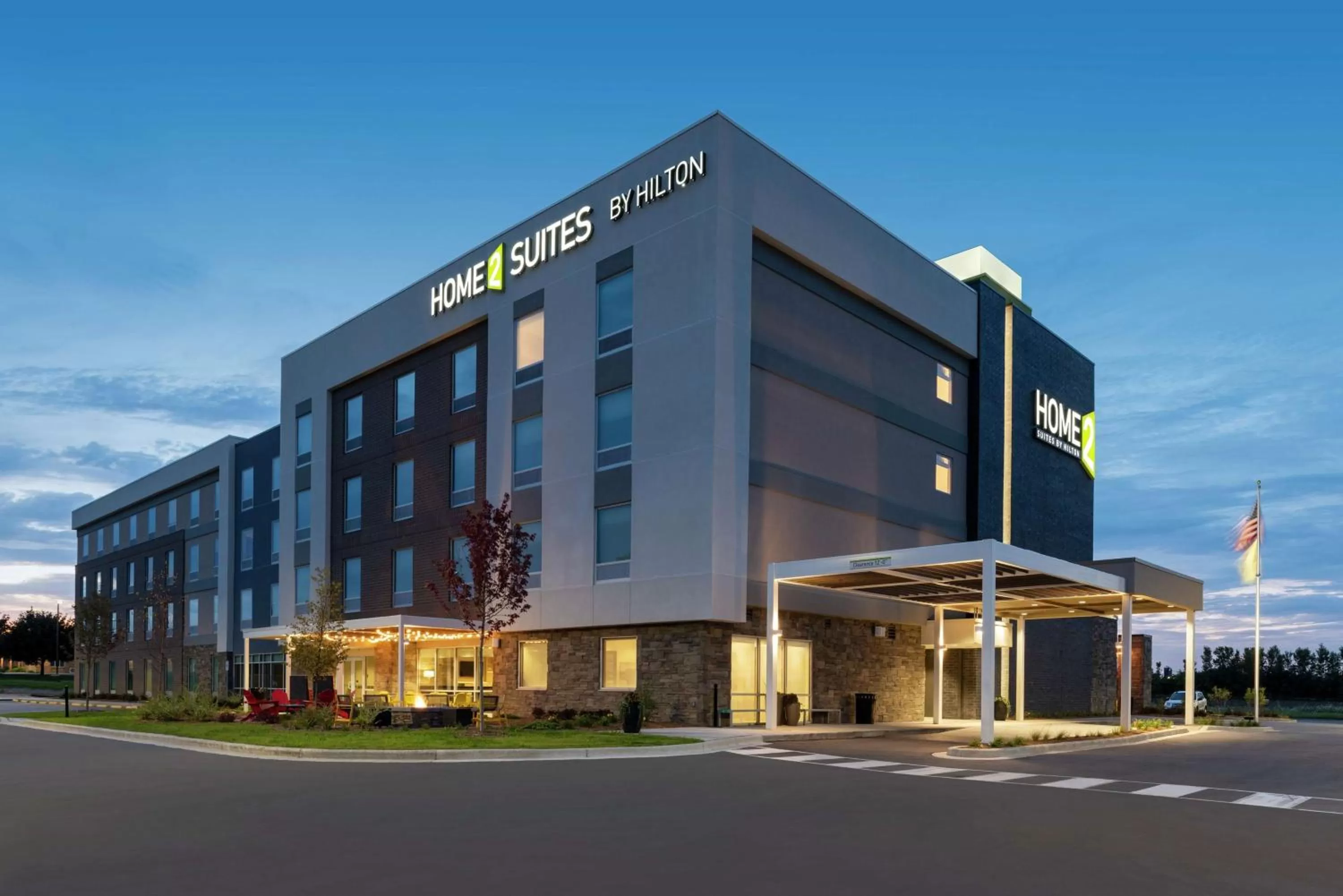 Property building in Home2 Suites By Hilton Appleton, Wi
