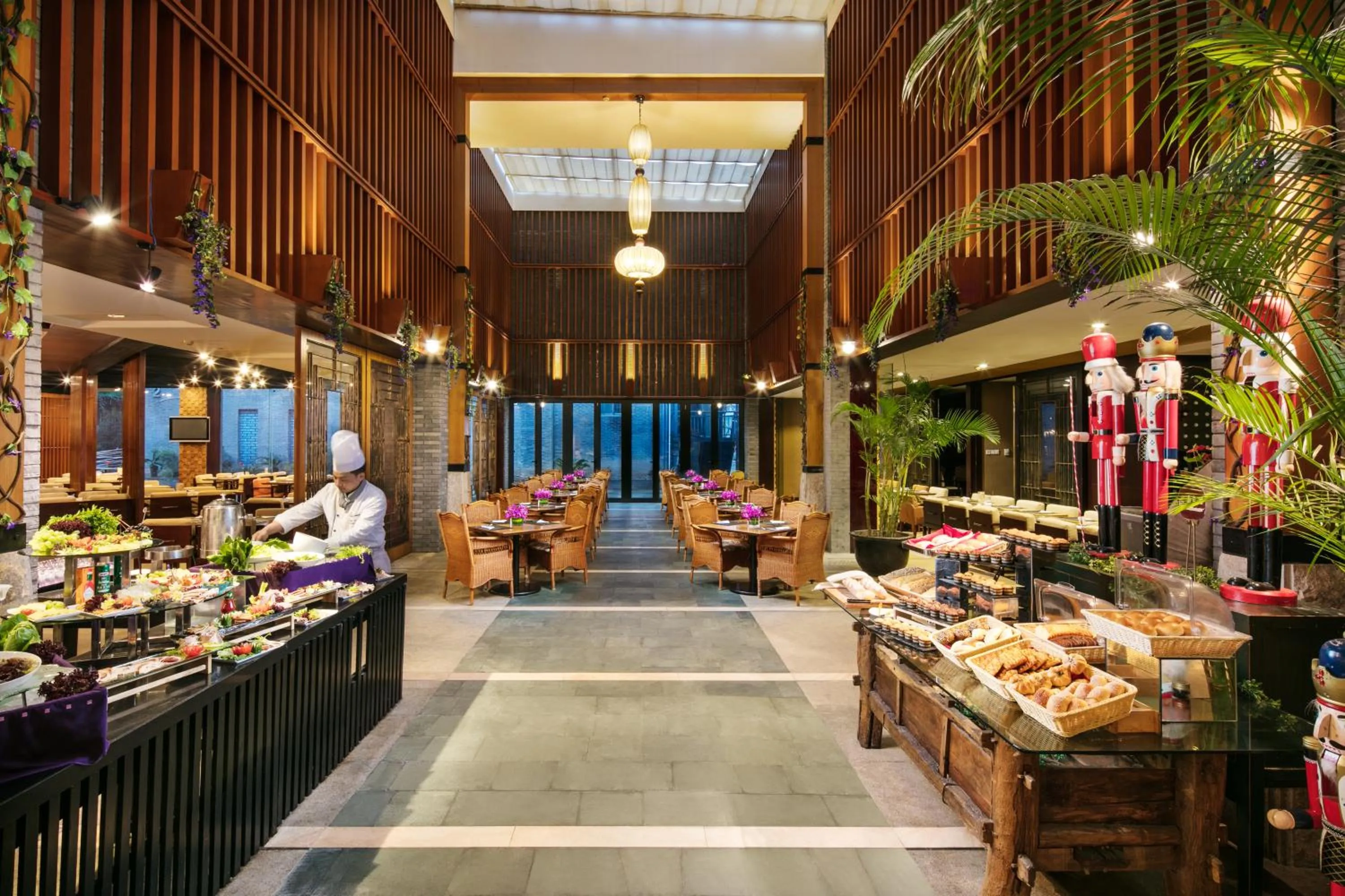 Breakfast in Wyndham Garden Suzhou