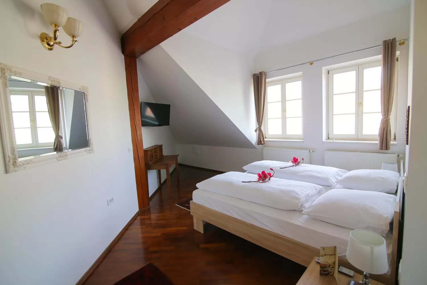 Bed in Hotel Vila Katrca