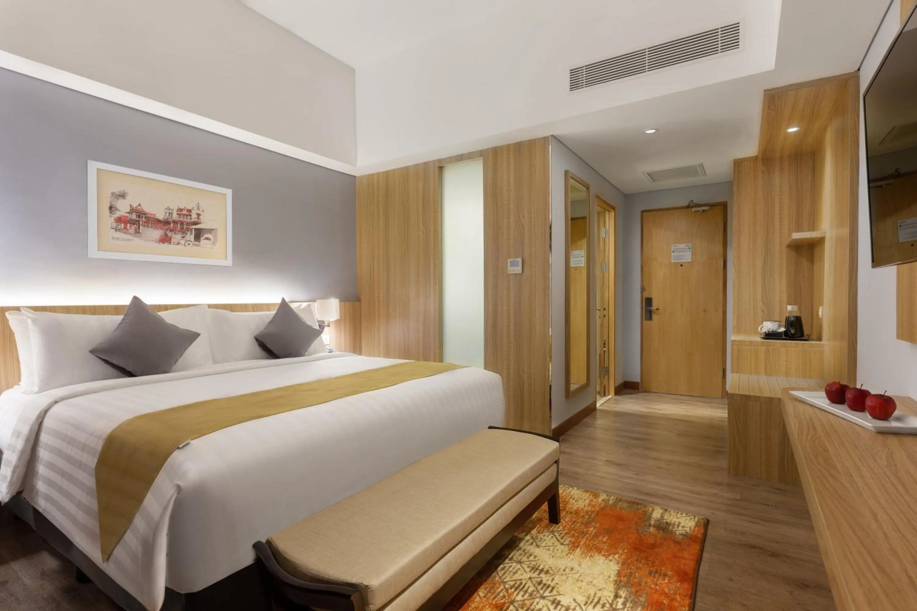 Bed in Aston Gresik Hotel & Conference Center