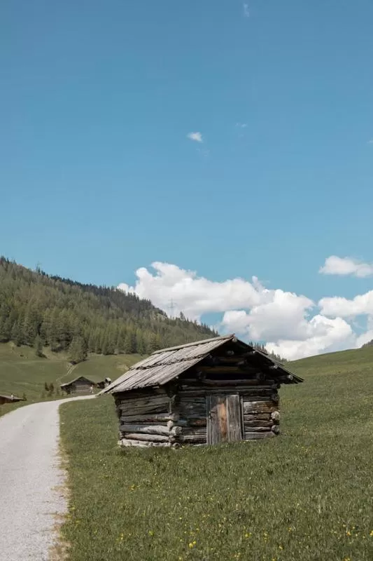 Natural landscape in Pension Fuchs