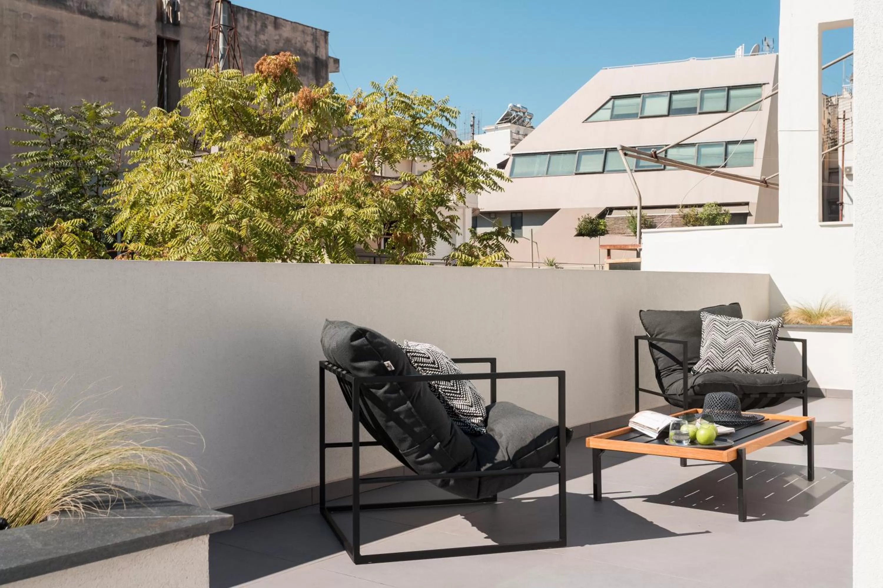 Balcony/Terrace in 11 Enteka Acropolis Suites