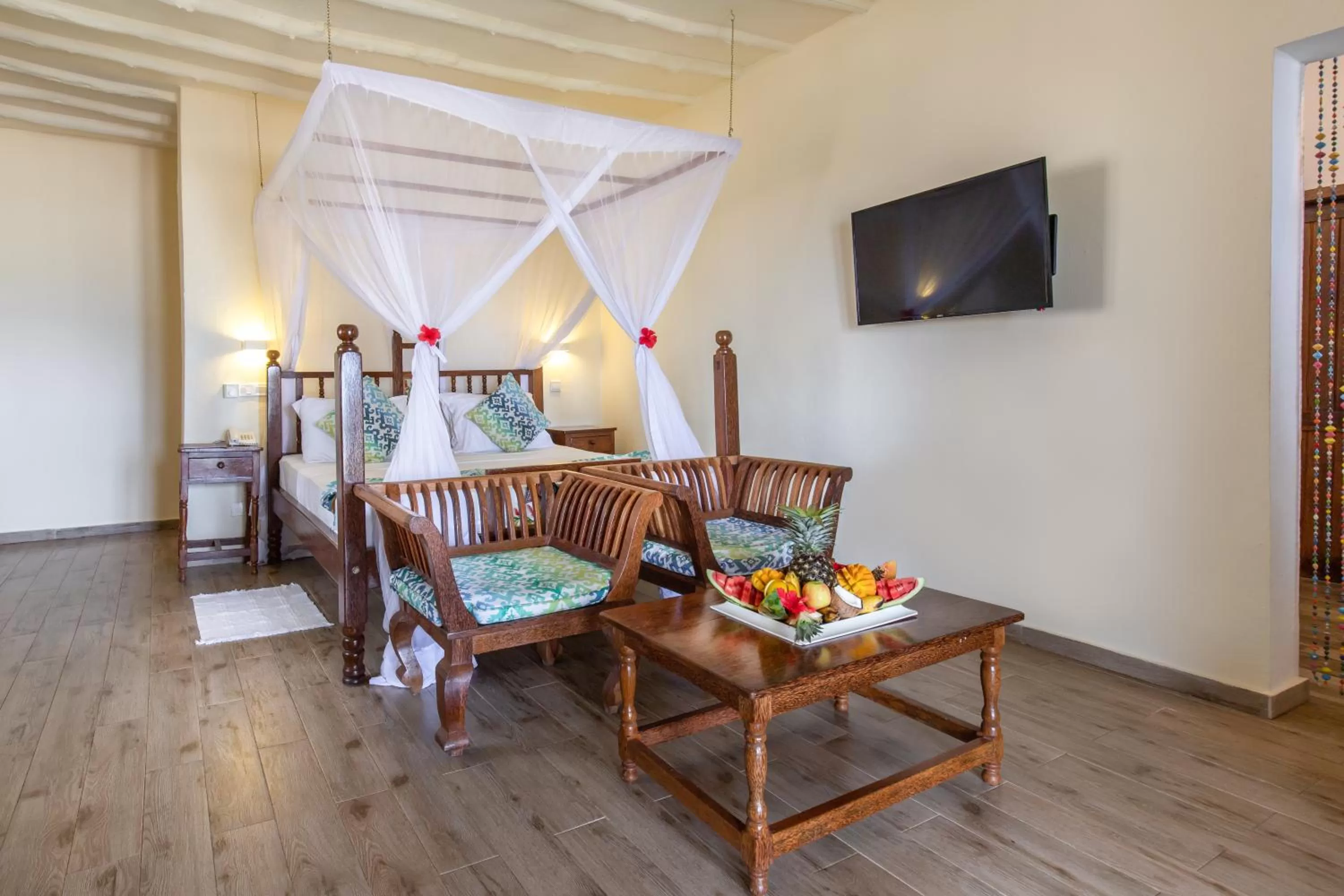 TV and multimedia, Bed in Kiwengwa Beach Resort