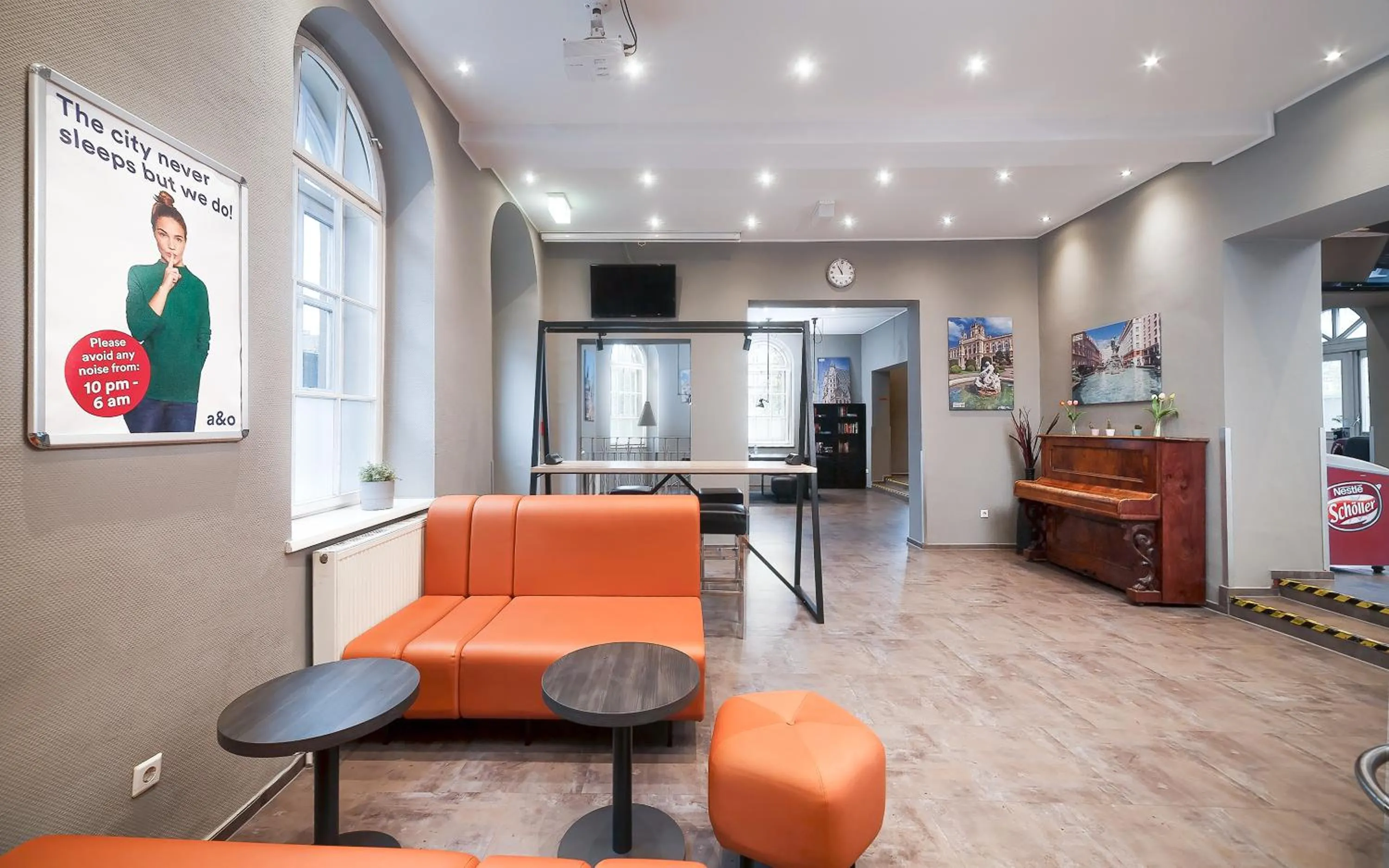 Lobby or reception in a&o Wien Stadthalle