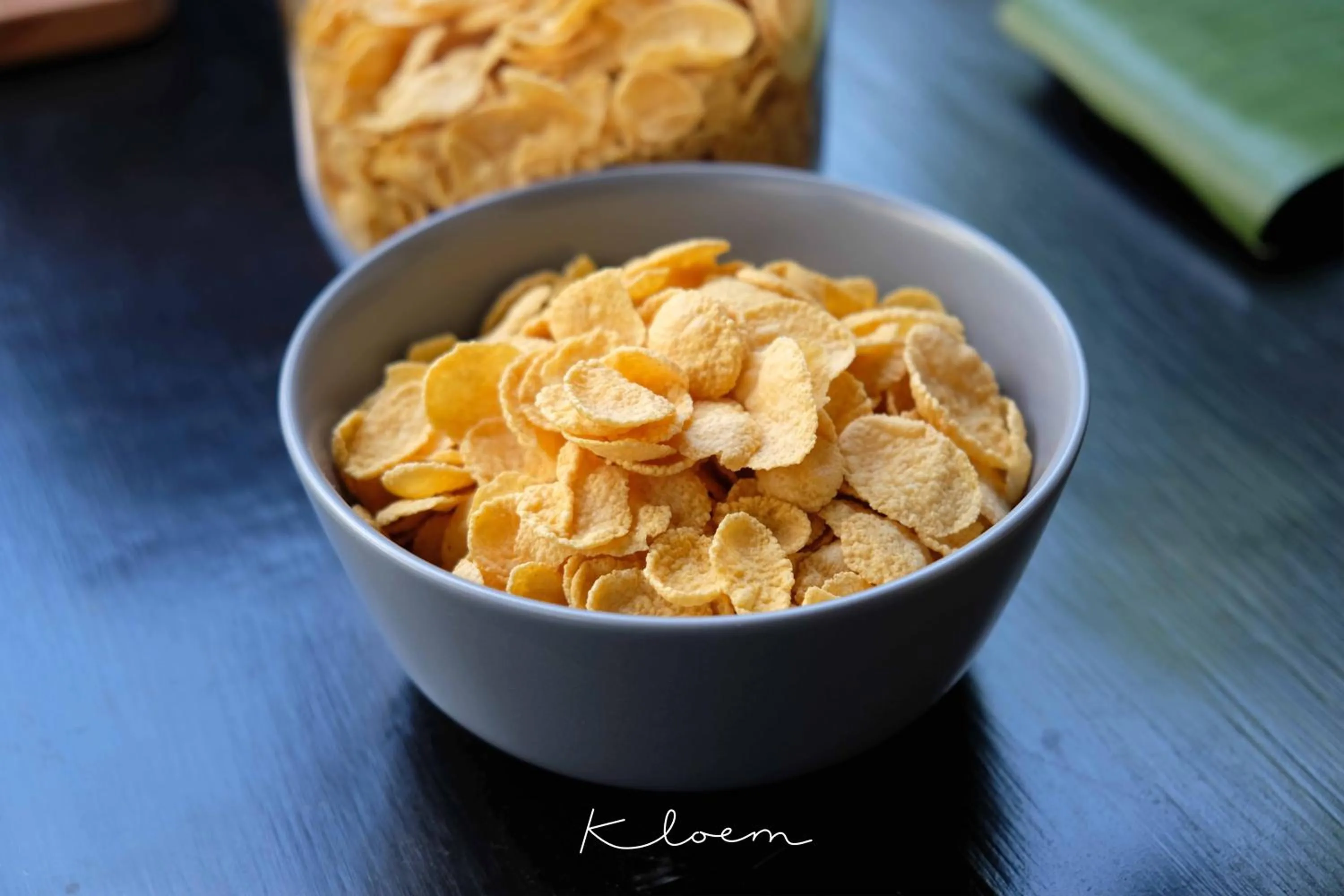 Food close-up in Kloem Hostel