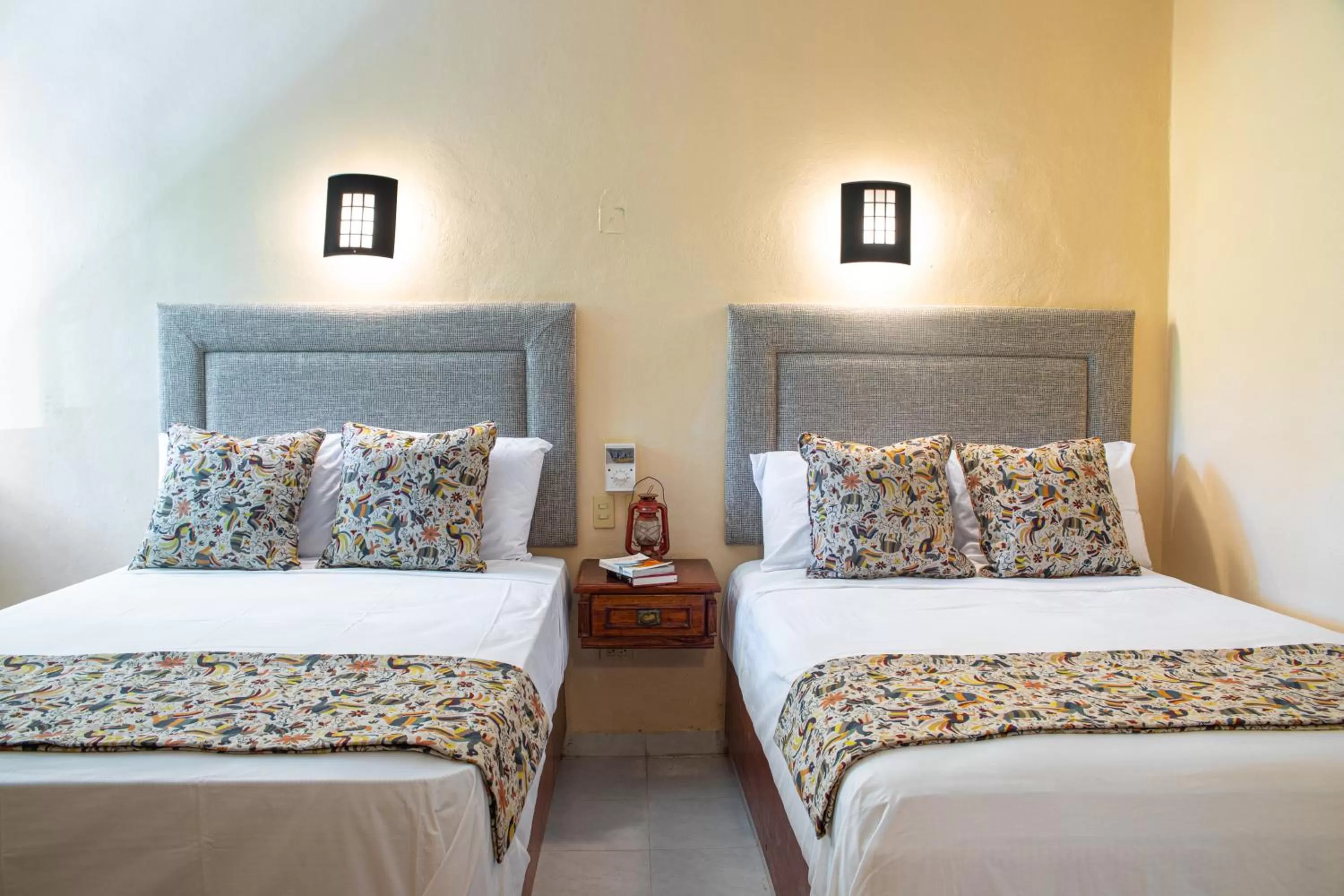 Bedroom, Bed in Hacienda San Miguel Yucatan