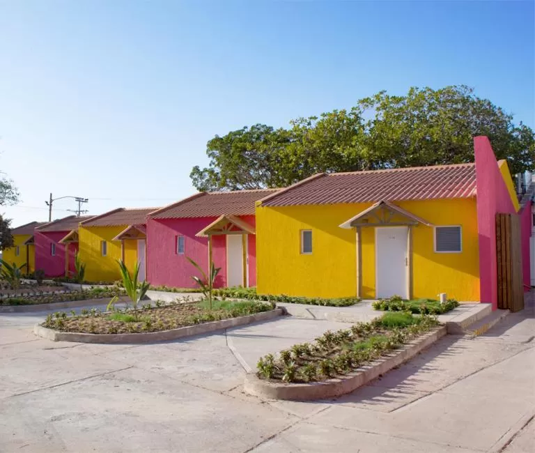 Garden view in Hotel Gimaura