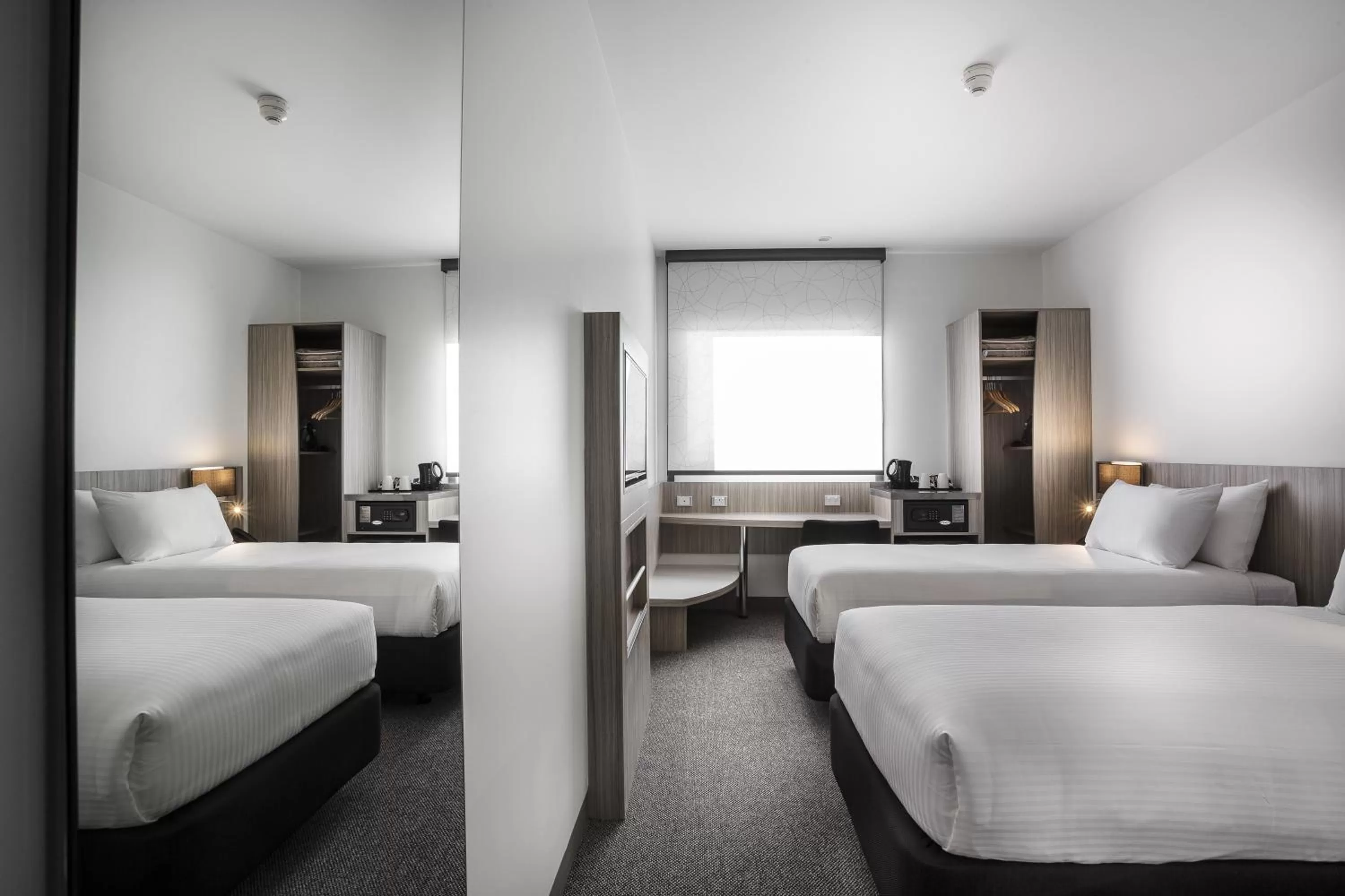 Bathroom, Bed in Ibis Mackay