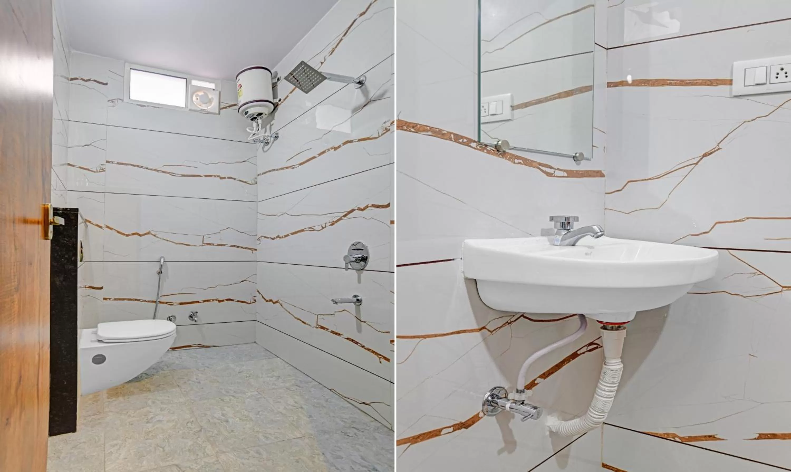 Bathroom in Treebo Nirvana Elite