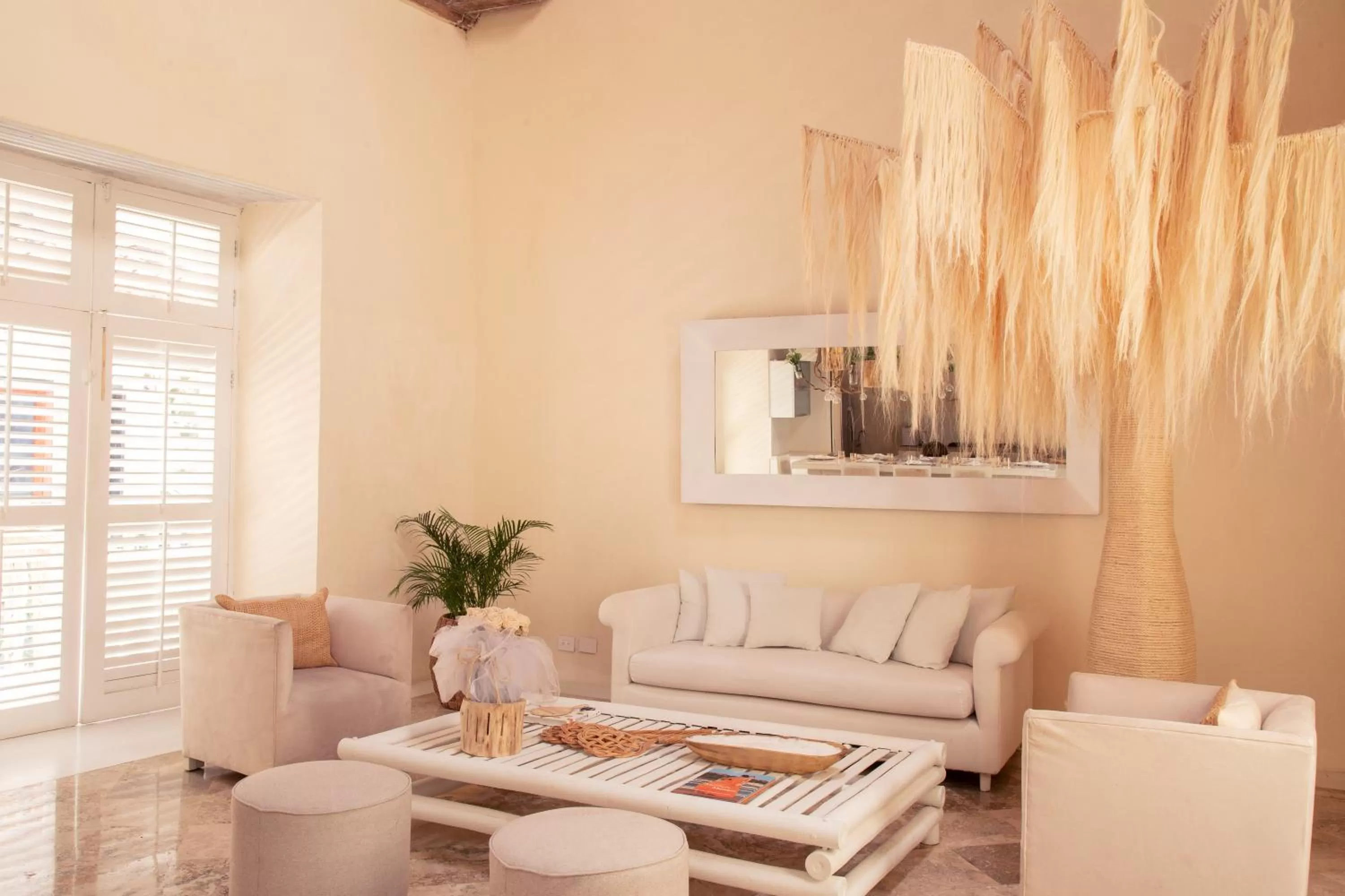 Living room in Casa Diluca Cartagena Hotel Boutique