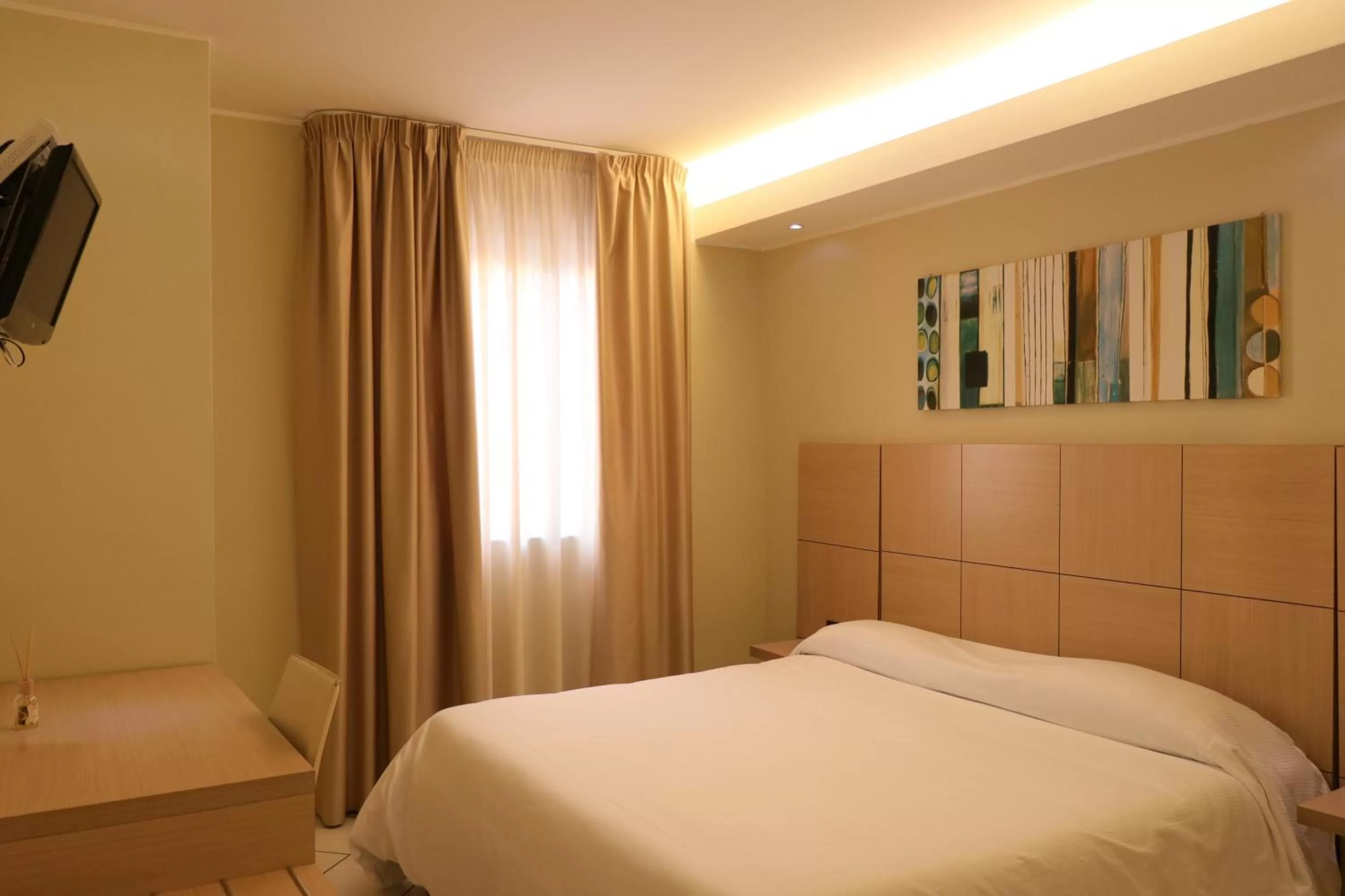 Bedroom, Bed in Hotel Ancora