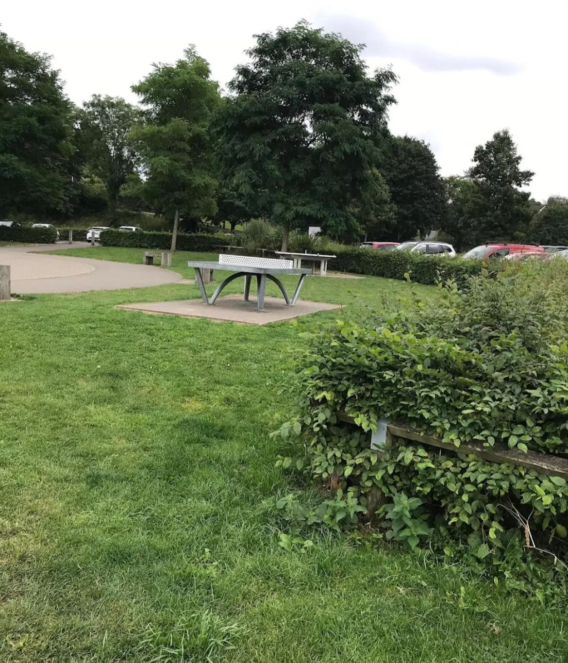 Garden in Home from home, close to Redditch hospital & transport links