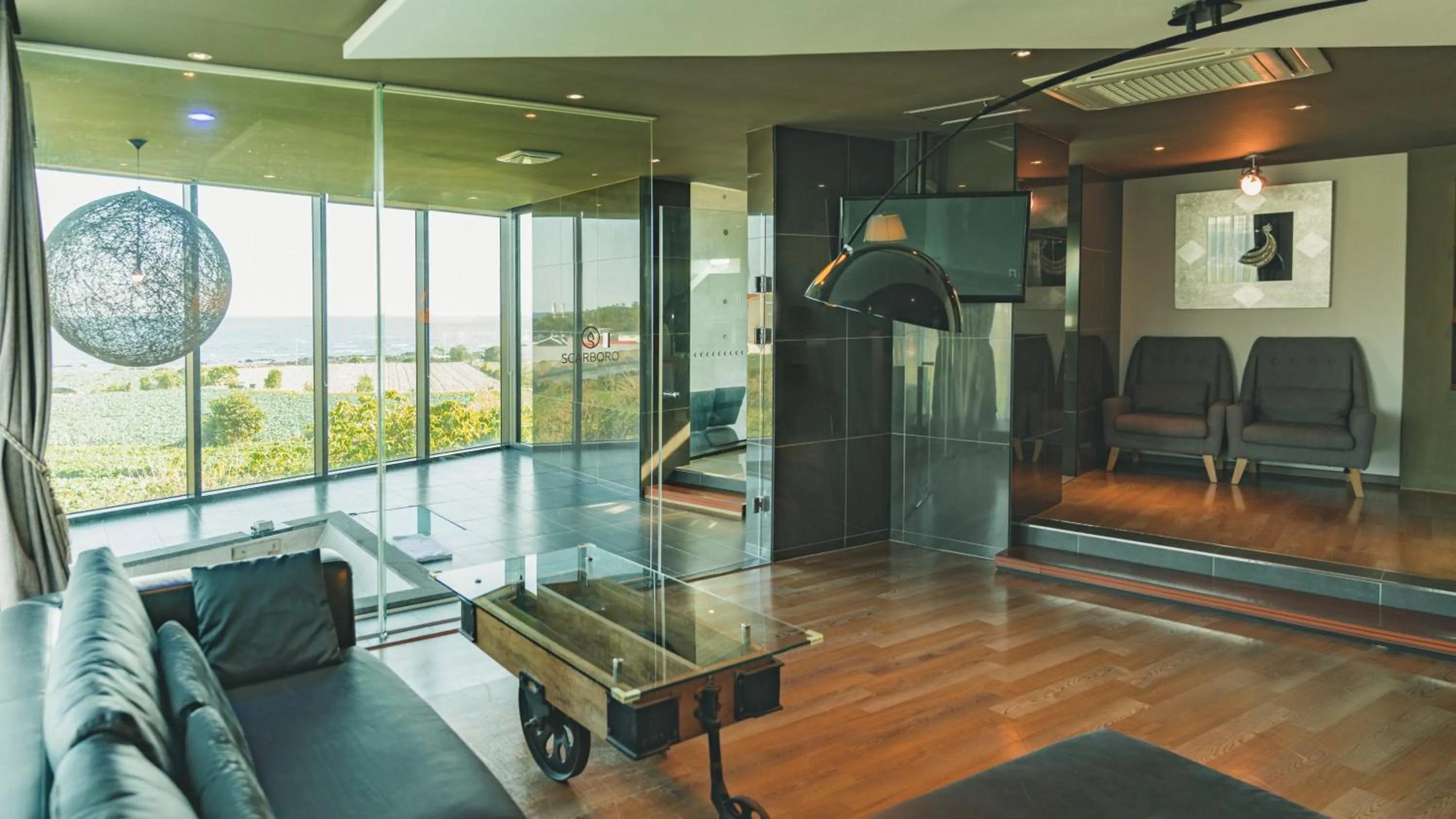 Lobby/Reception in Jeju Hotel Scarboro