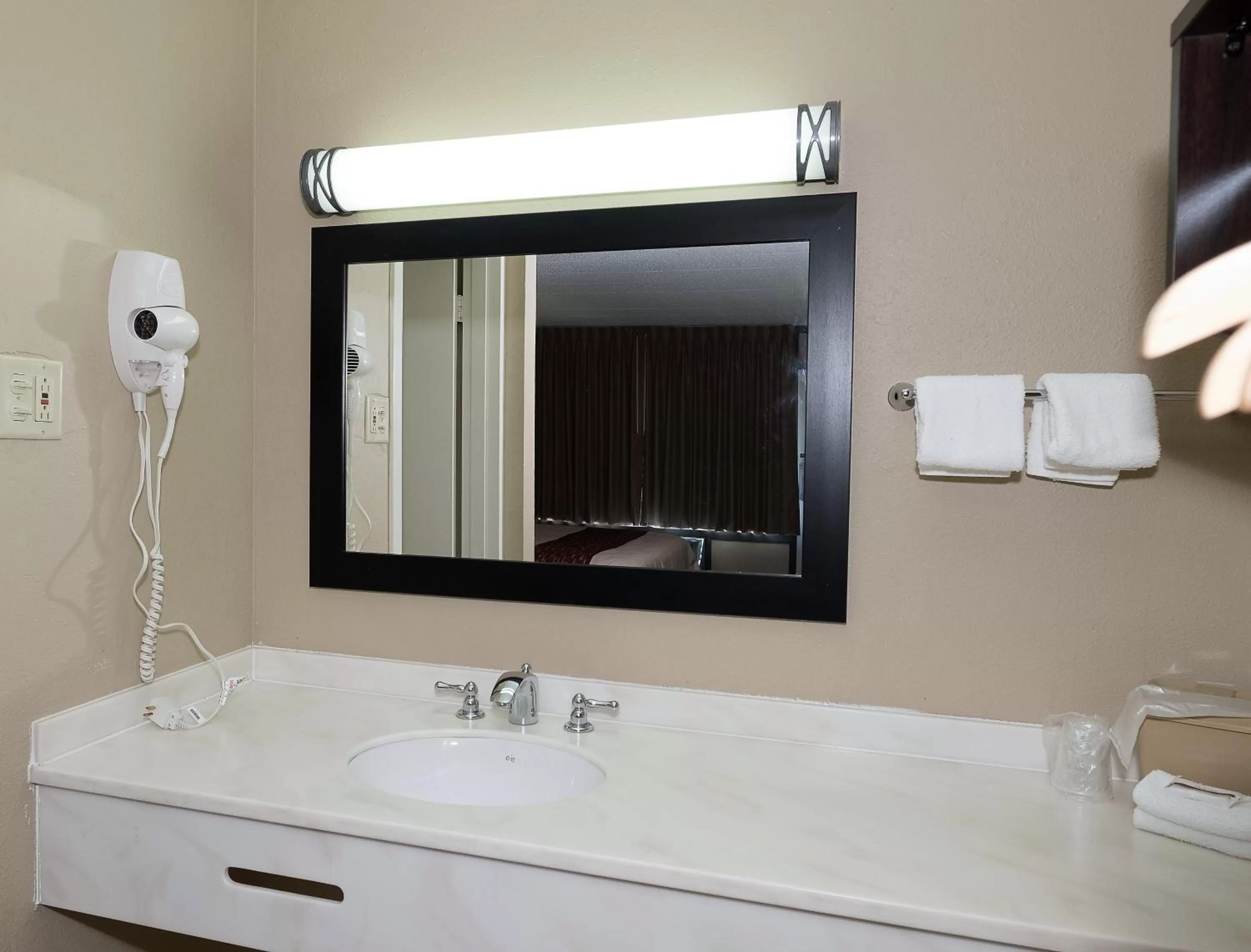 Bathroom in Red Roof Inn Clearfield