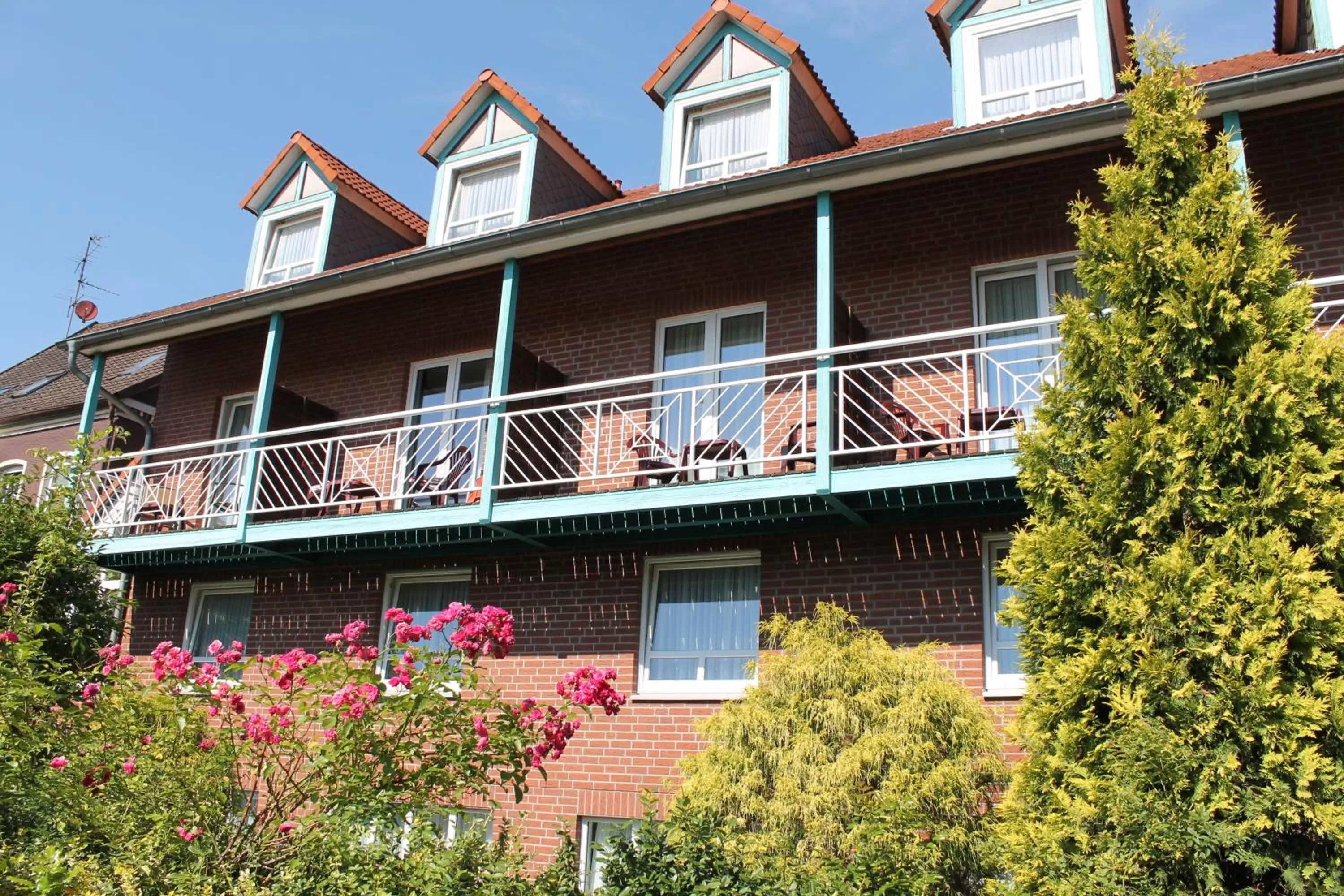 Facade/entrance in Hotel Blumlage