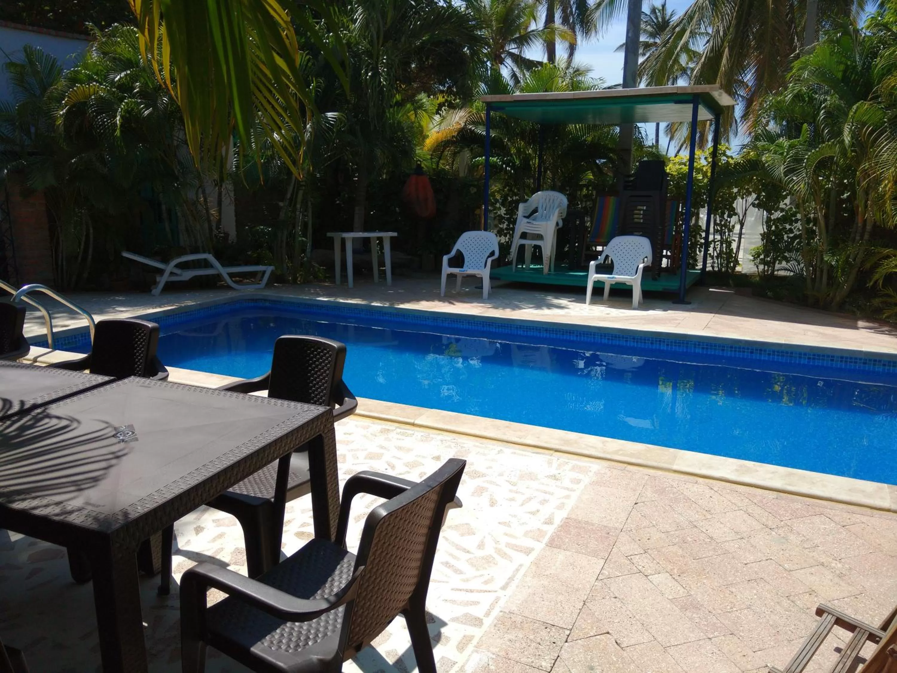 Swimming pool in Hotel Boutique Casa Berastegui