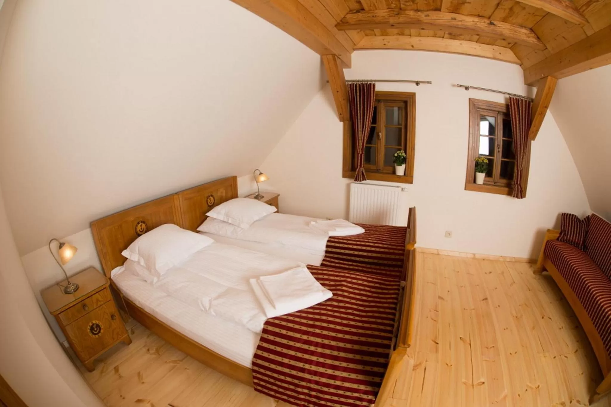 Bed in Pensjonat Dom Zegarmistrza