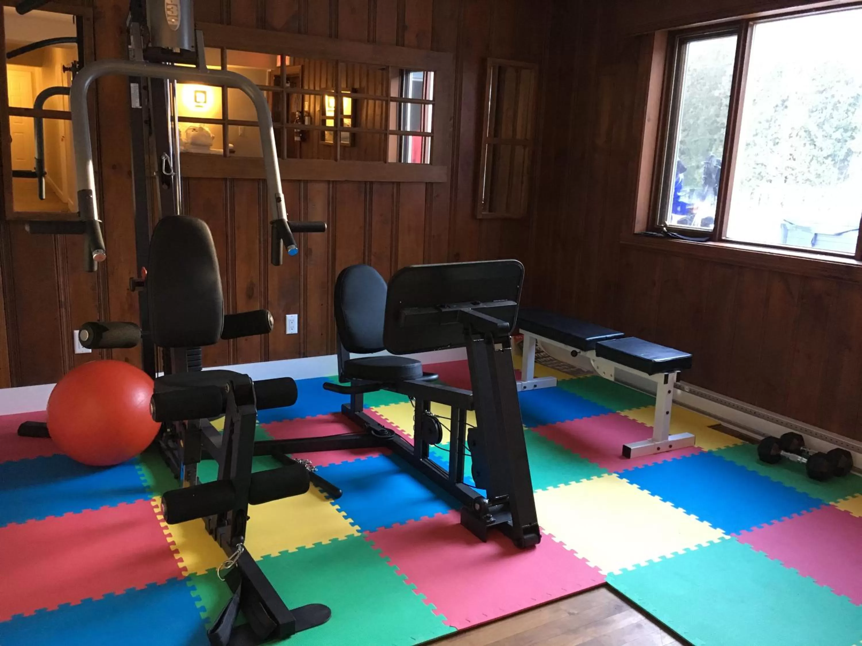 Fitness centre/facilities in Auberge Sauvignon