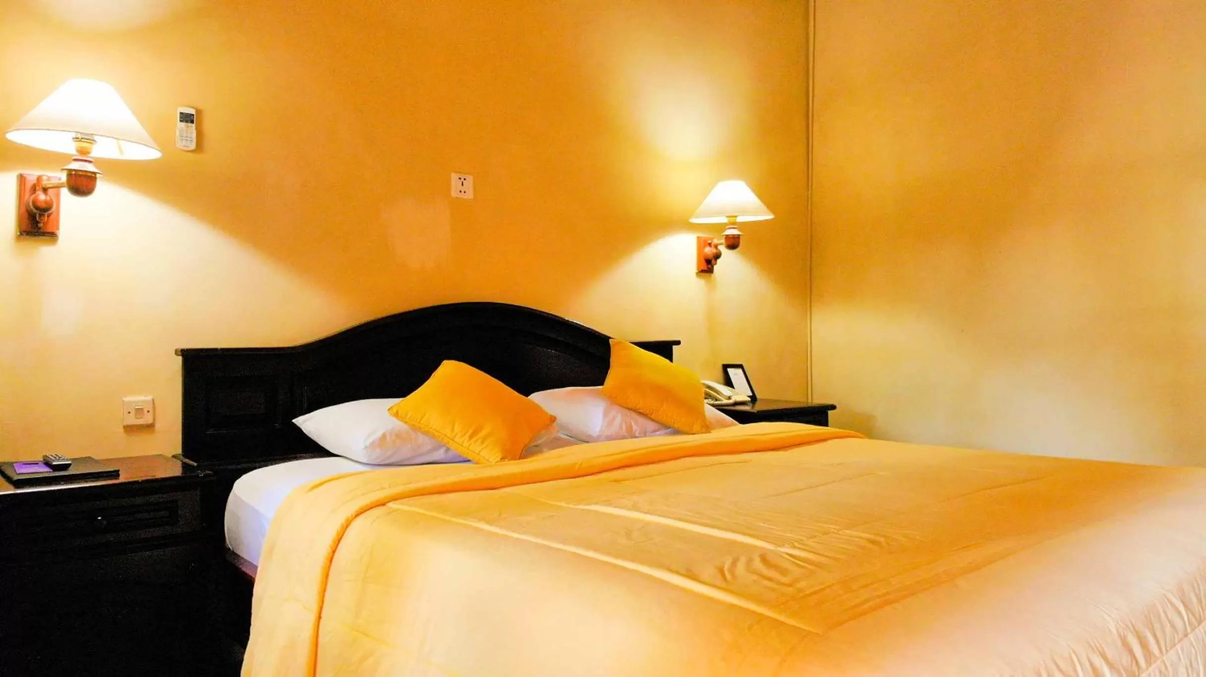 Bed in Masainn Hotel Kuta