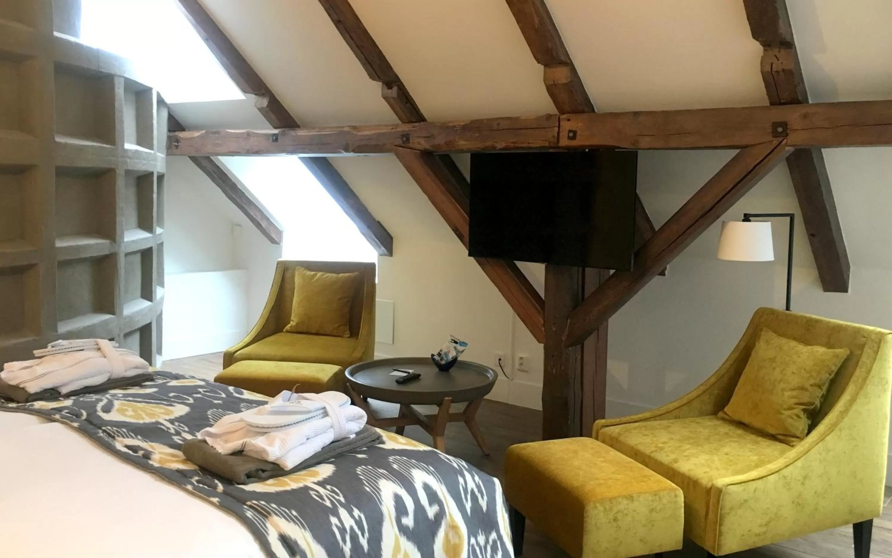 Seating area, Bed in Hotel 1622 - Spa, Hotell & Konferens