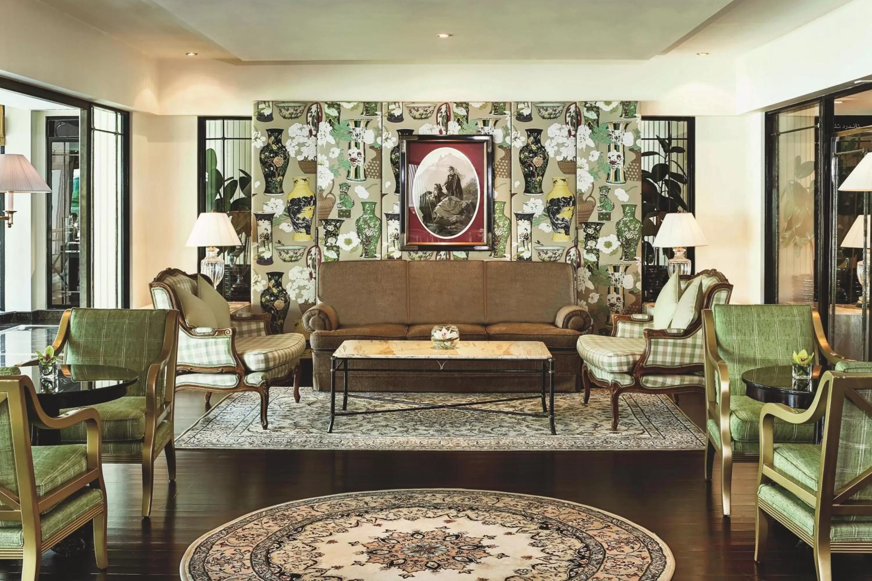 Lobby or reception in The Ritz-Carlton, Bahrain