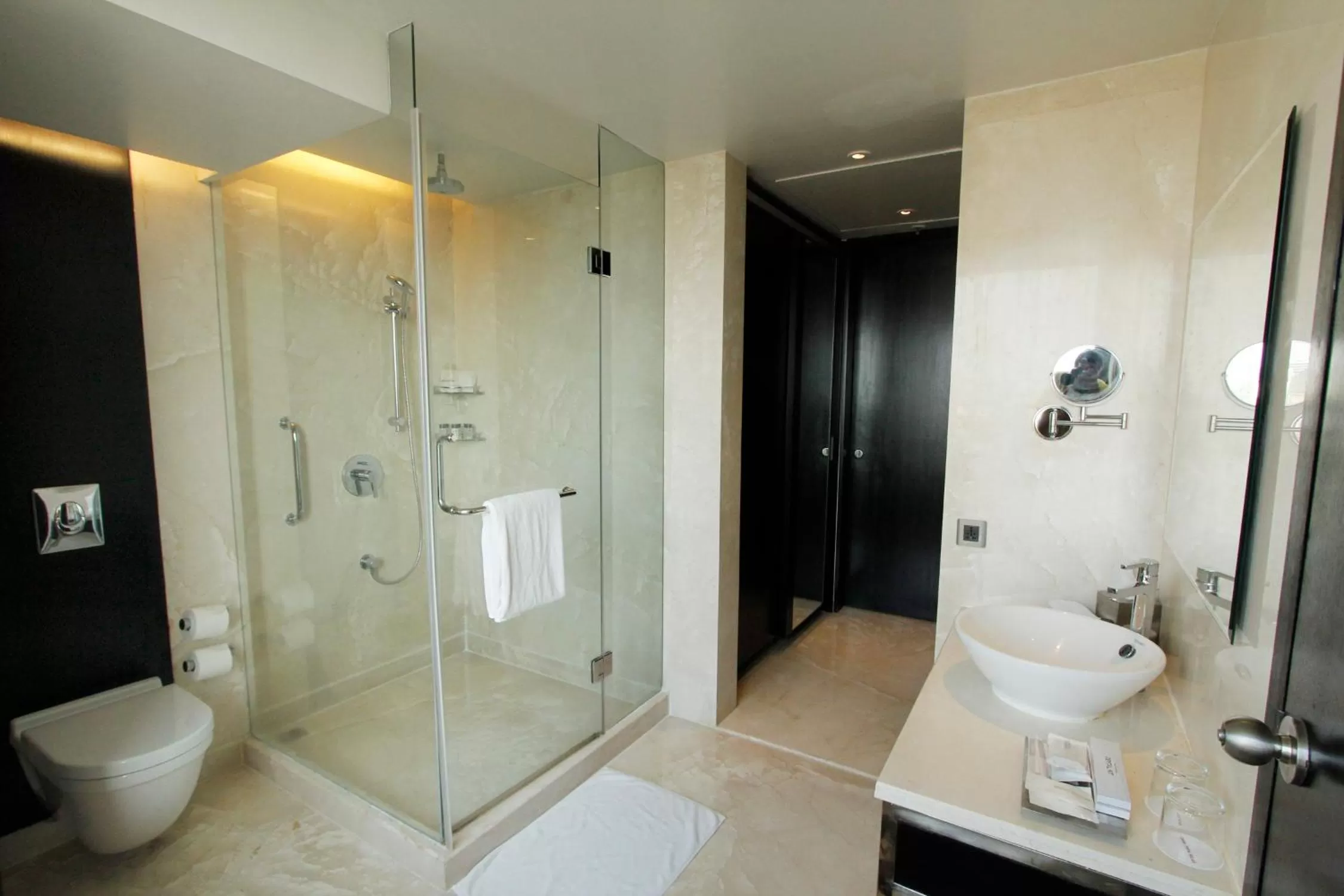 Bathroom in Crowne Plaza Pune City Centre by IHG