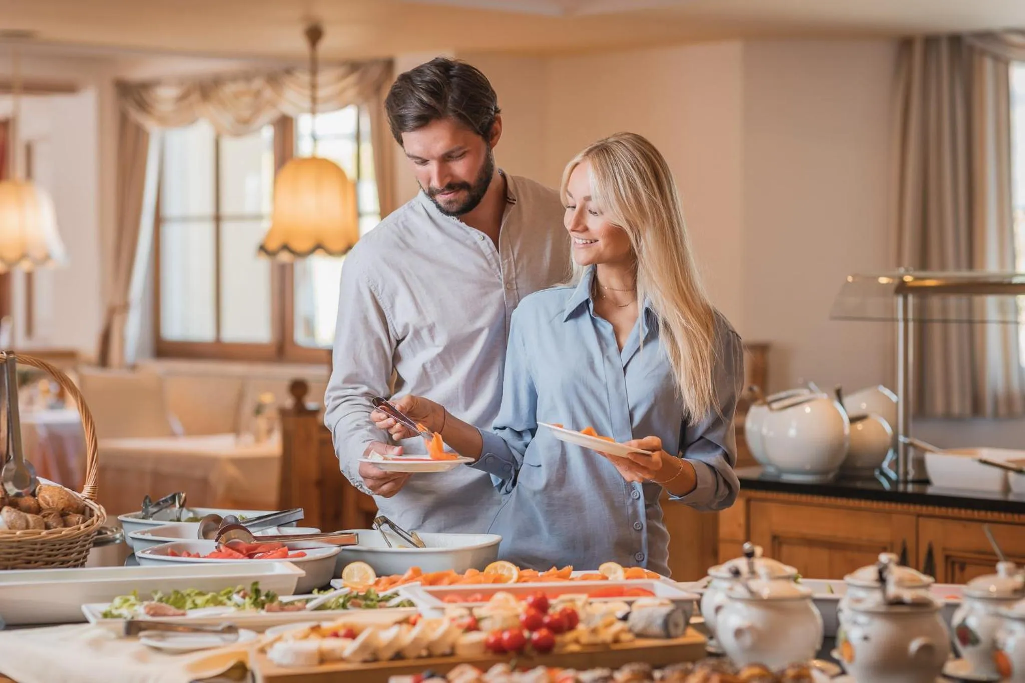 Continental breakfast in Alpenpark Resort Superior
