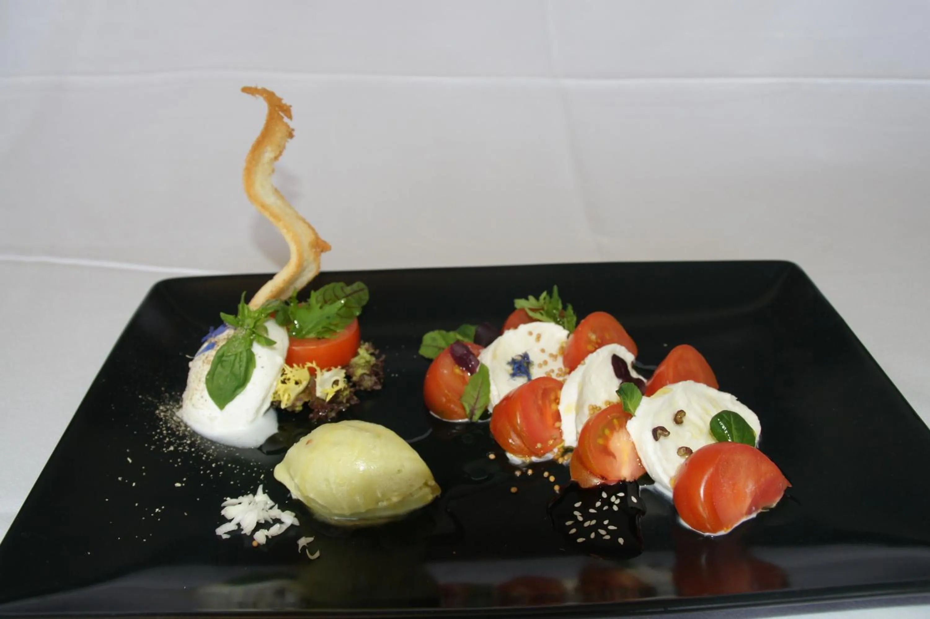 Food close-up in Canyelles Platja