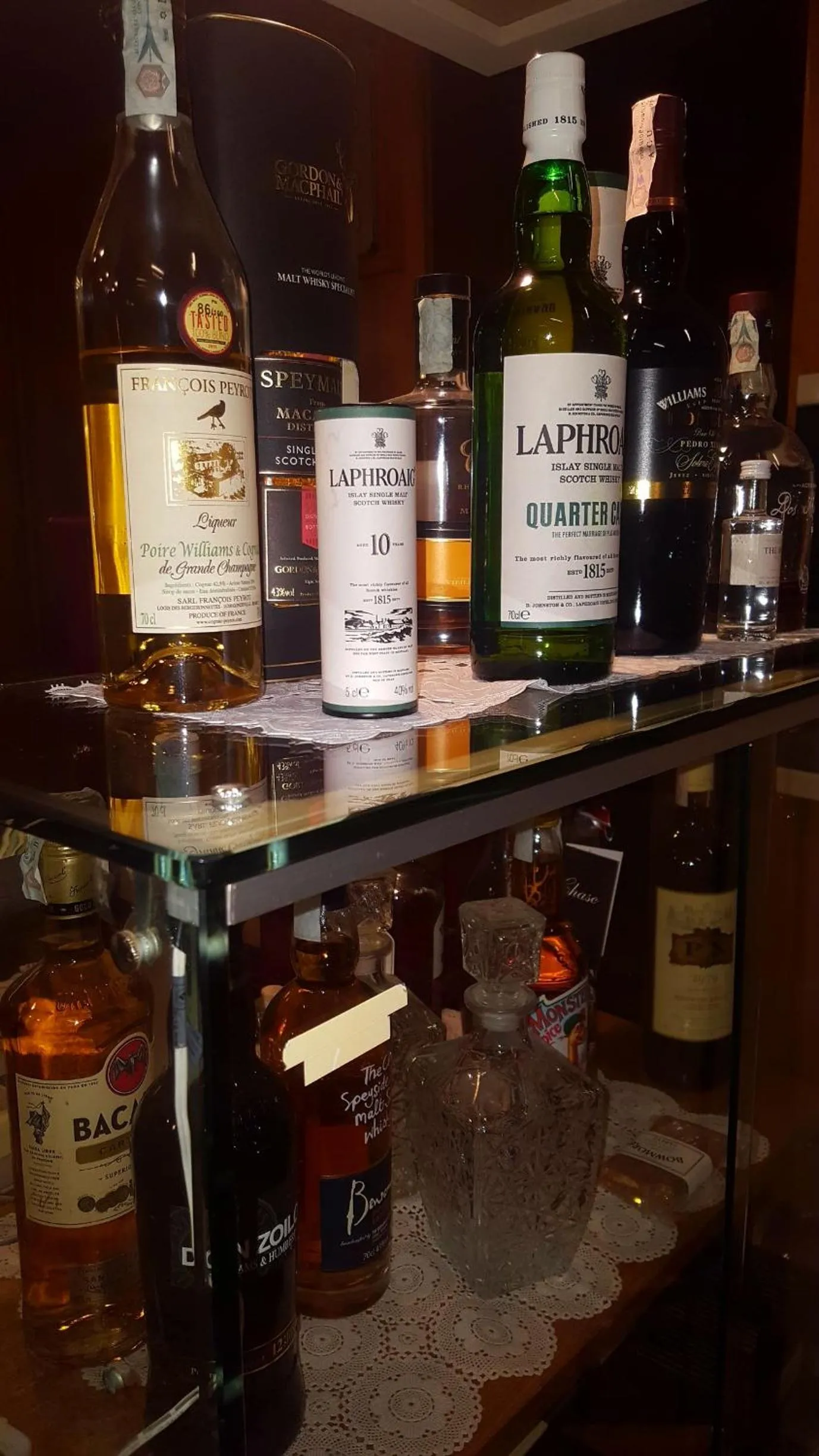 Alcoholic drinks in Hotel Andreis